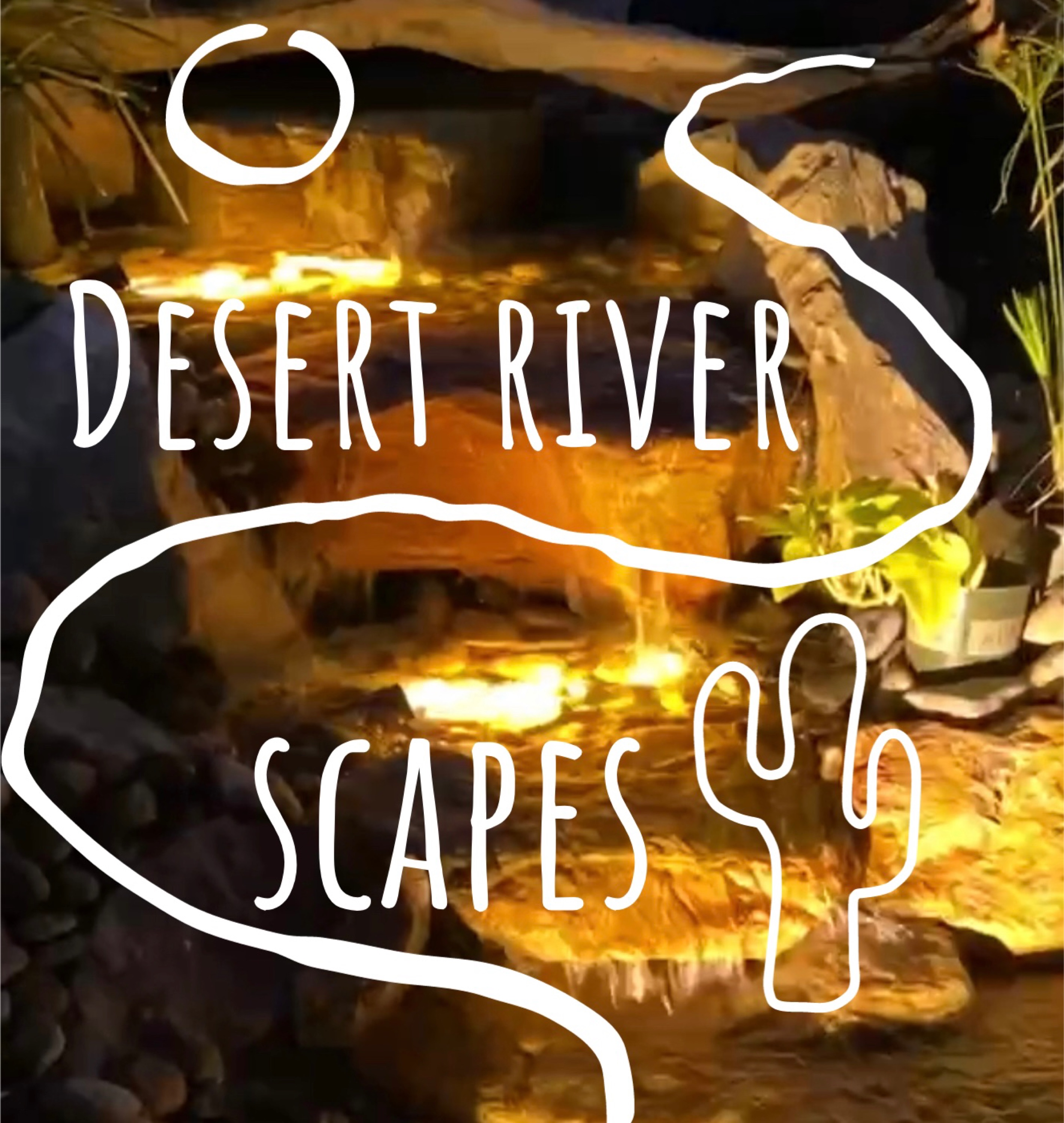 Desert River Scapes Logo