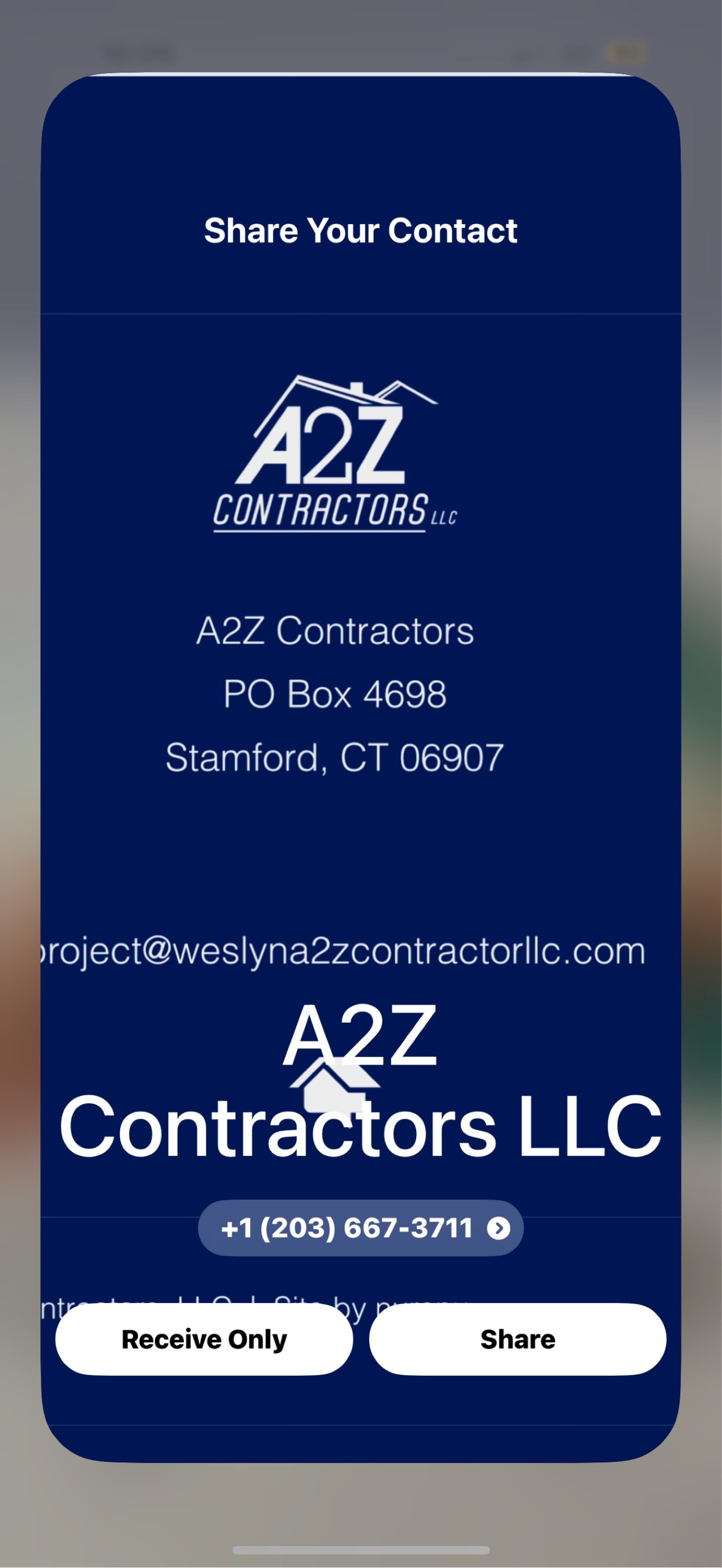 A2Z Contractors, LLC Logo