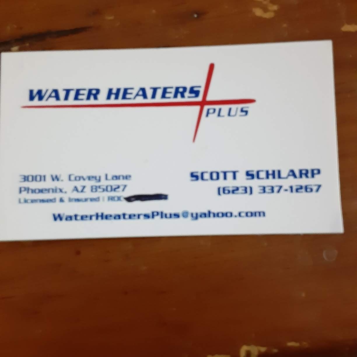Water Heaters-Plus Logo