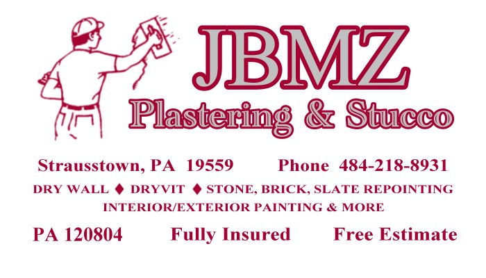 JBMZ Plastering and Stucco Logo
