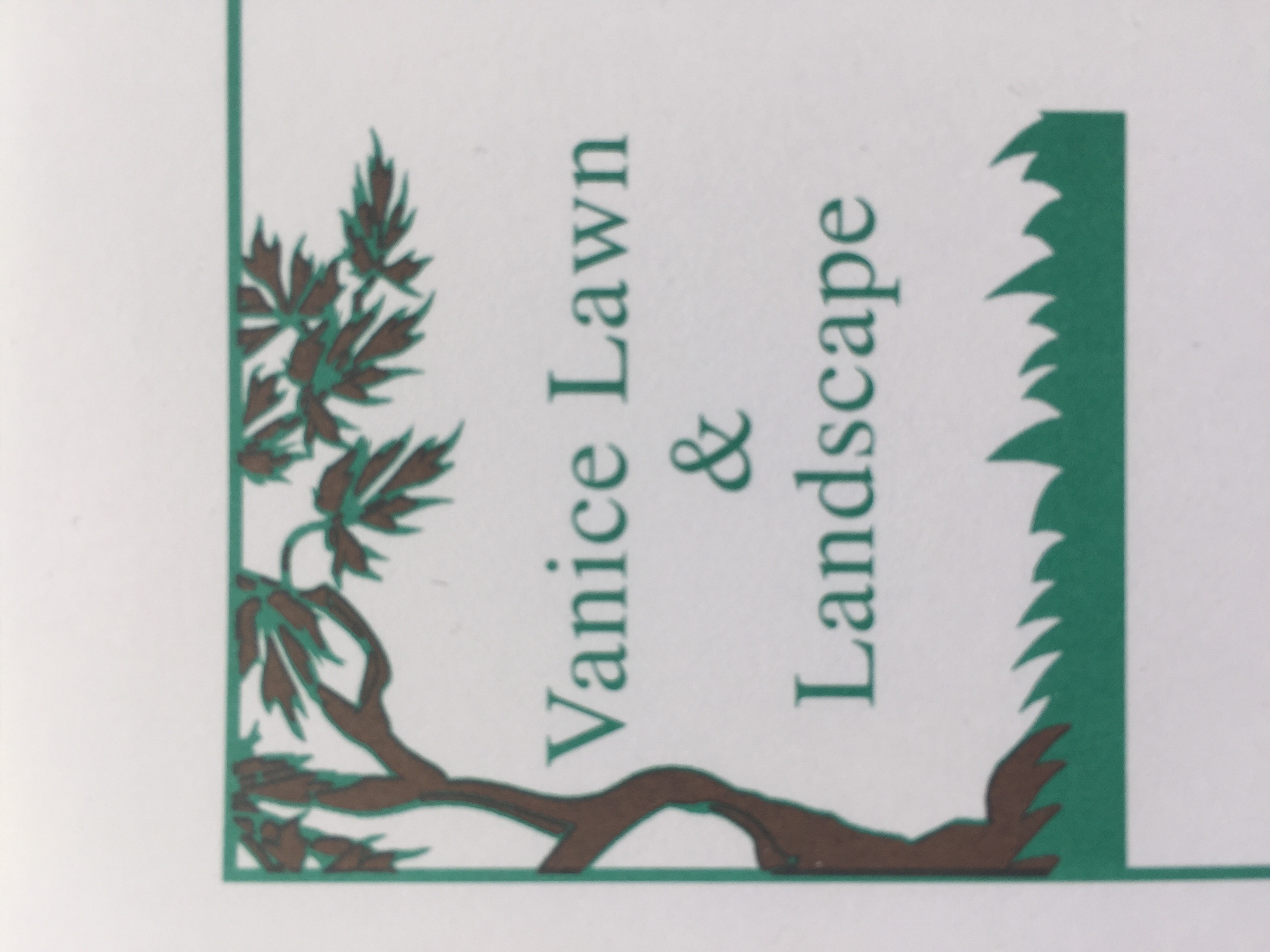 Vanice Lawn & Landscape Logo