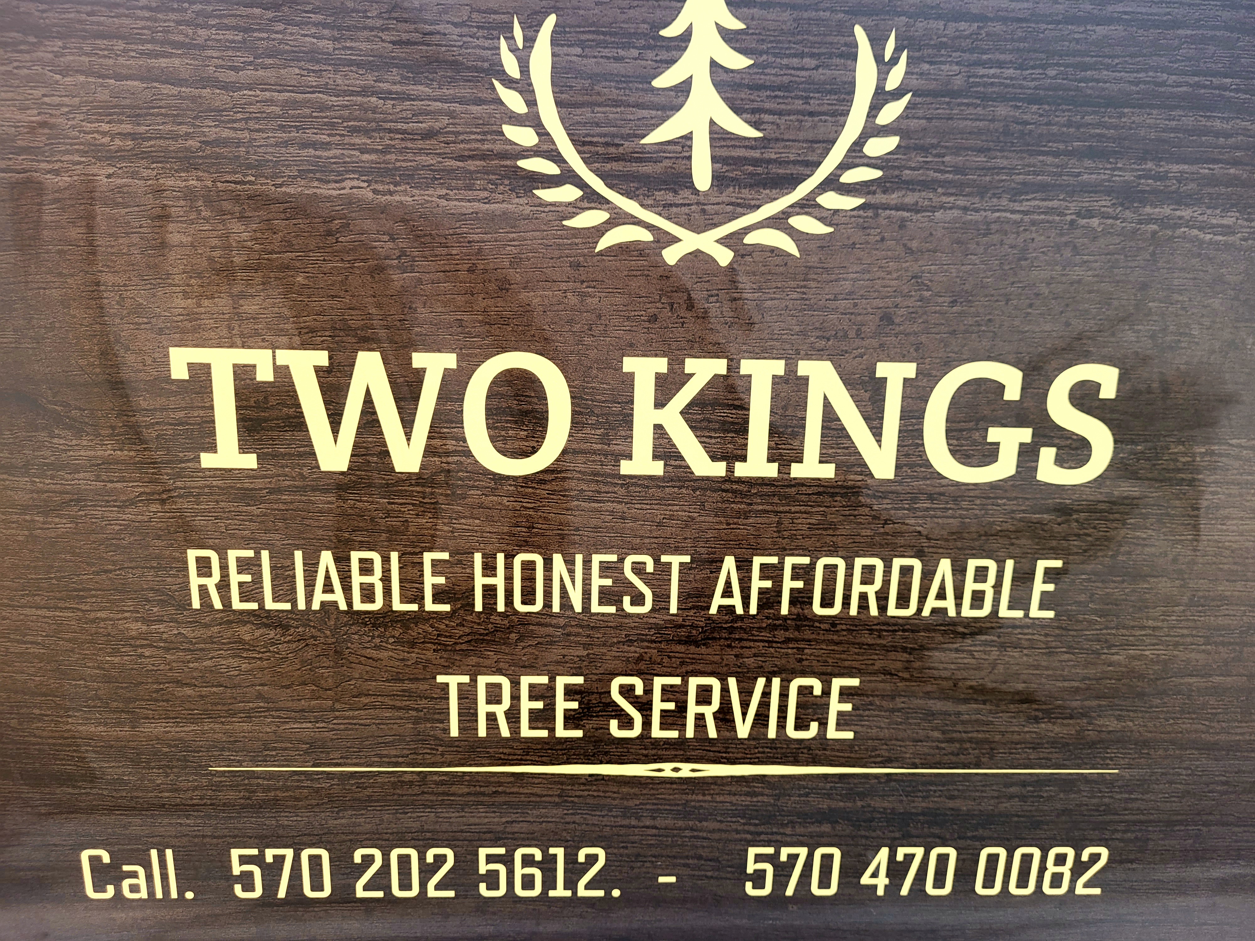 TWO KINGS TREE SERVICE Logo