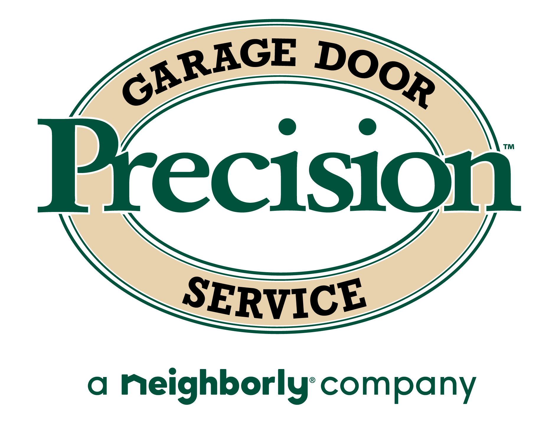 Precision Door Service Logo
