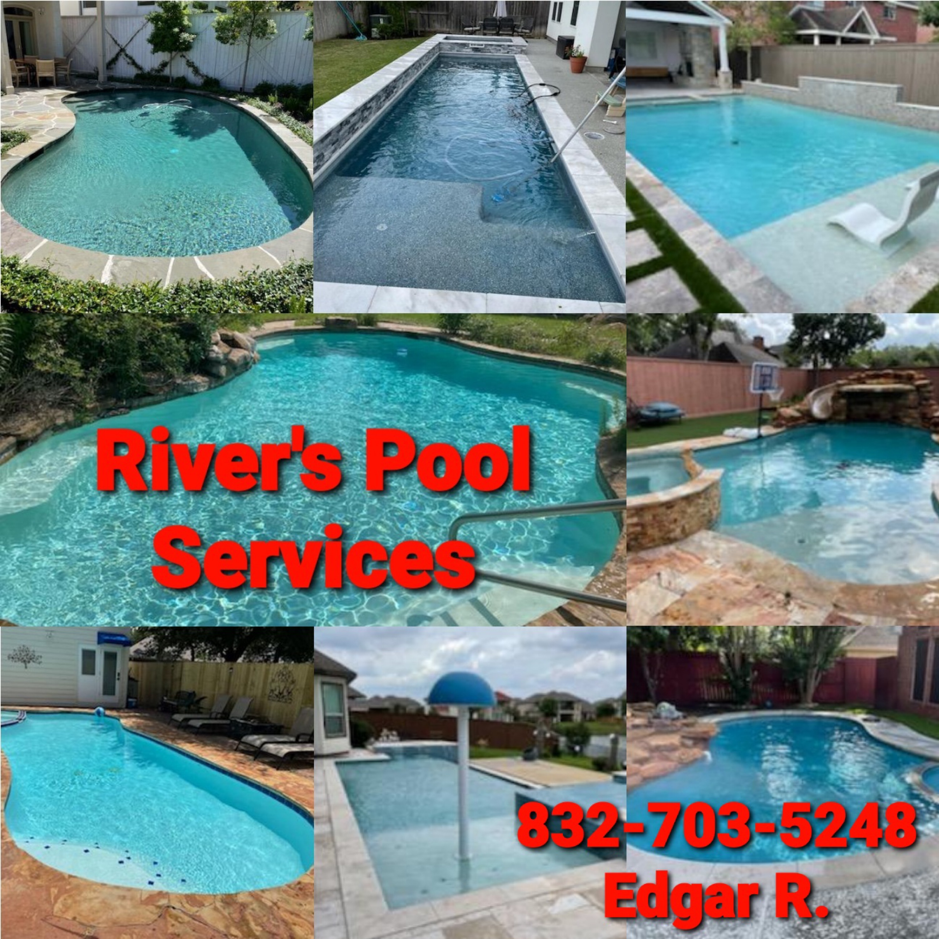 Rivers Pool Service Logo
