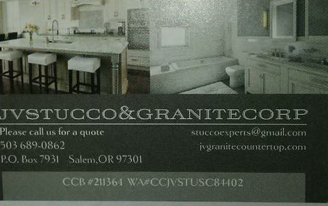 JV Stucco & Granite Corporation Logo