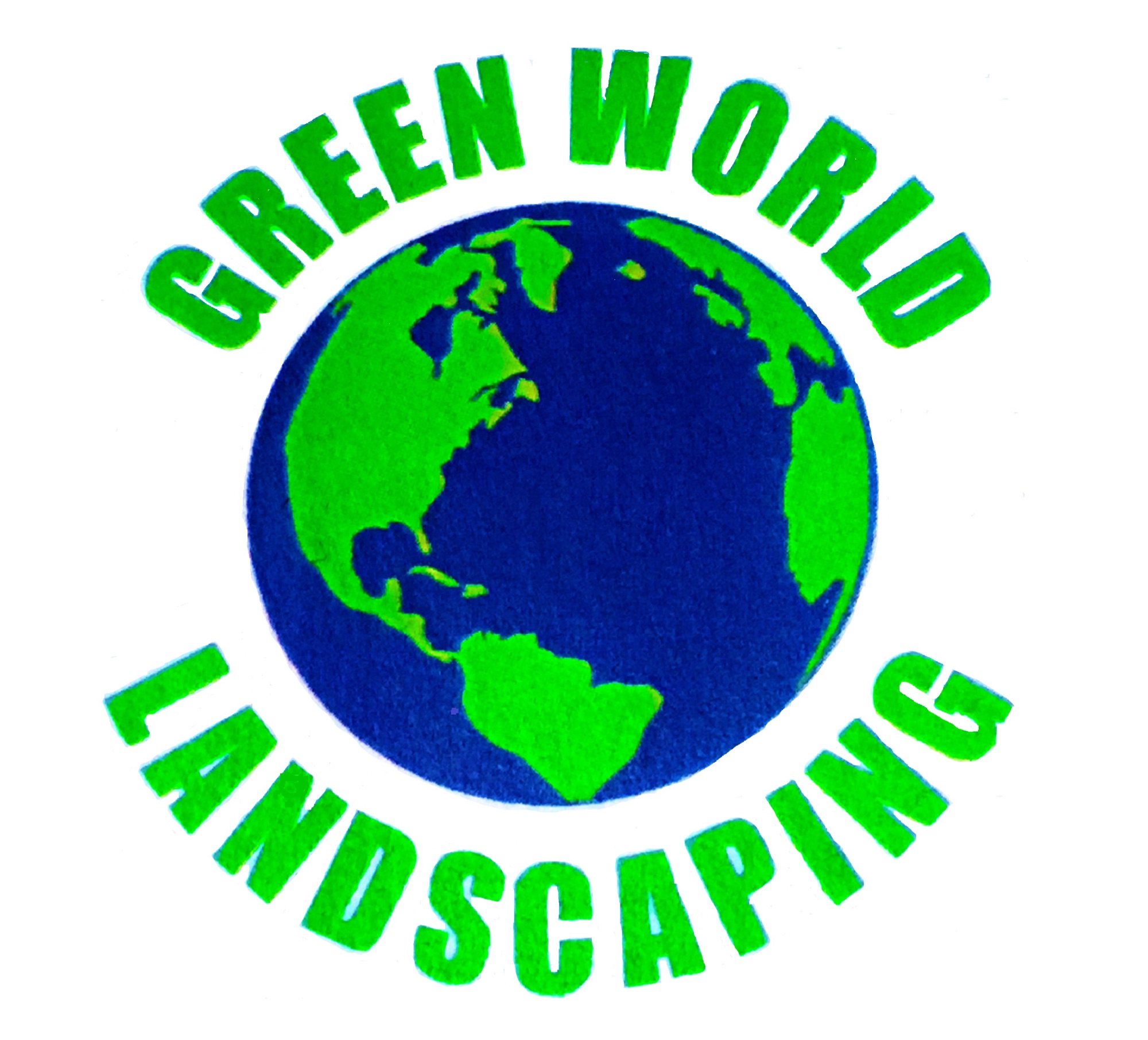 Green World Landscaping Logo