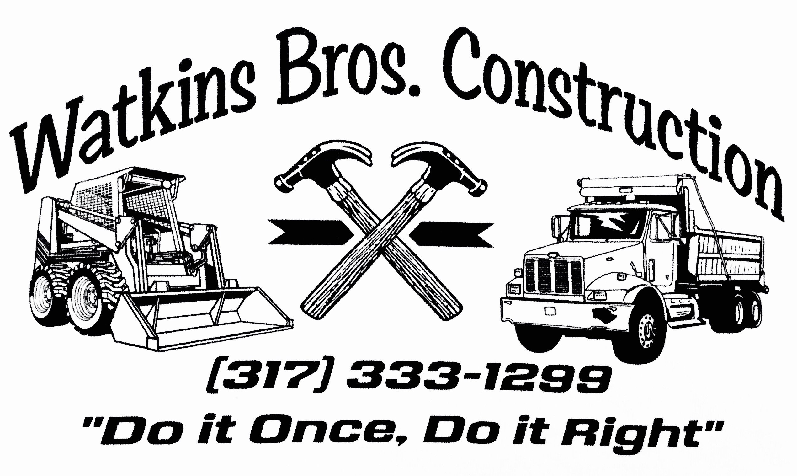 Watkins Bros. Construction Logo