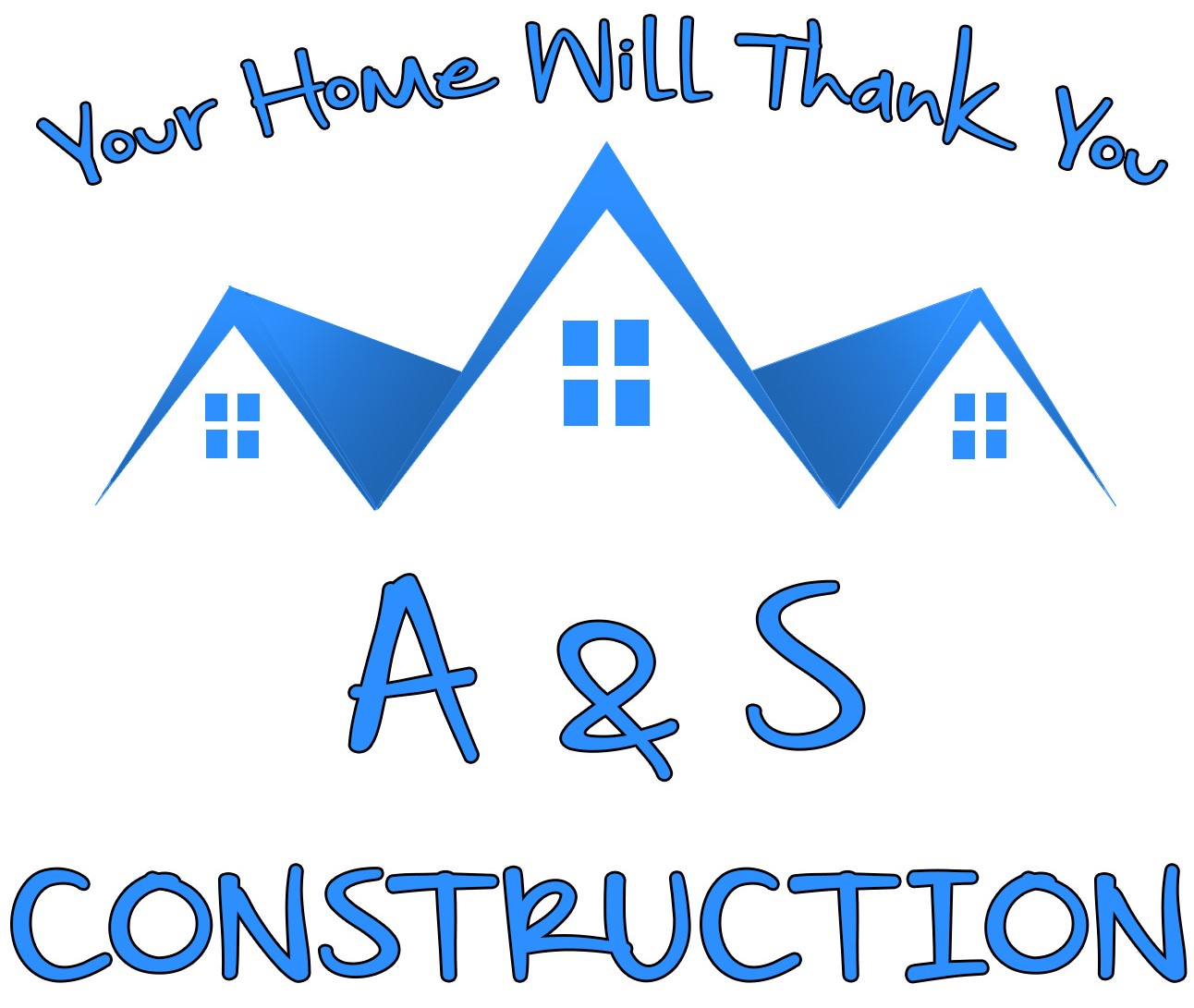 A & S Construction Logo