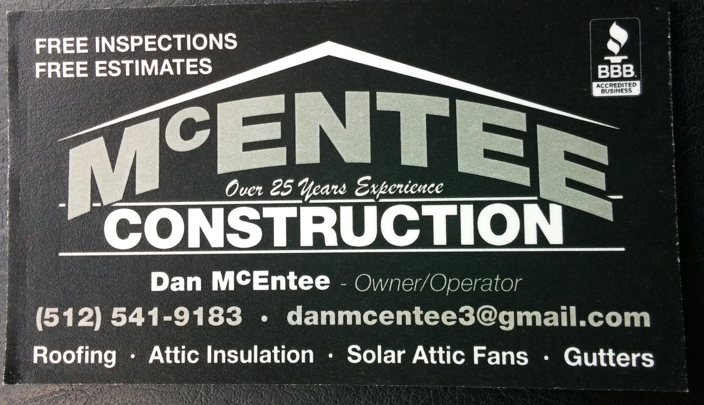 McEntee Construction Logo
