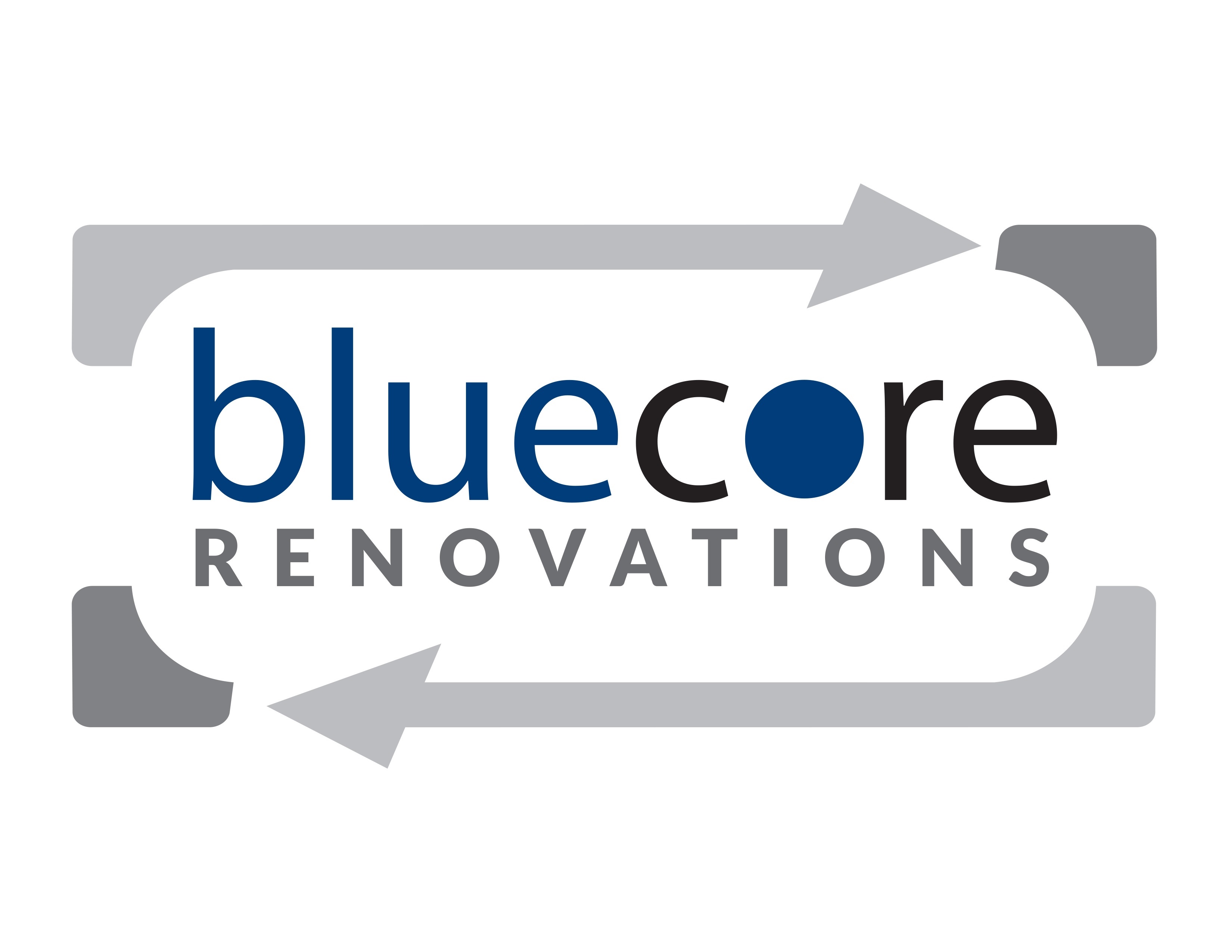 Bluecore Renovations Logo