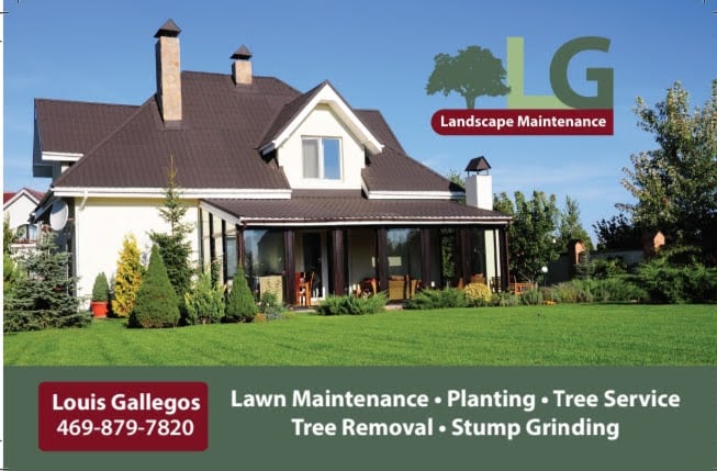 LG Landscape Maintenance Logo