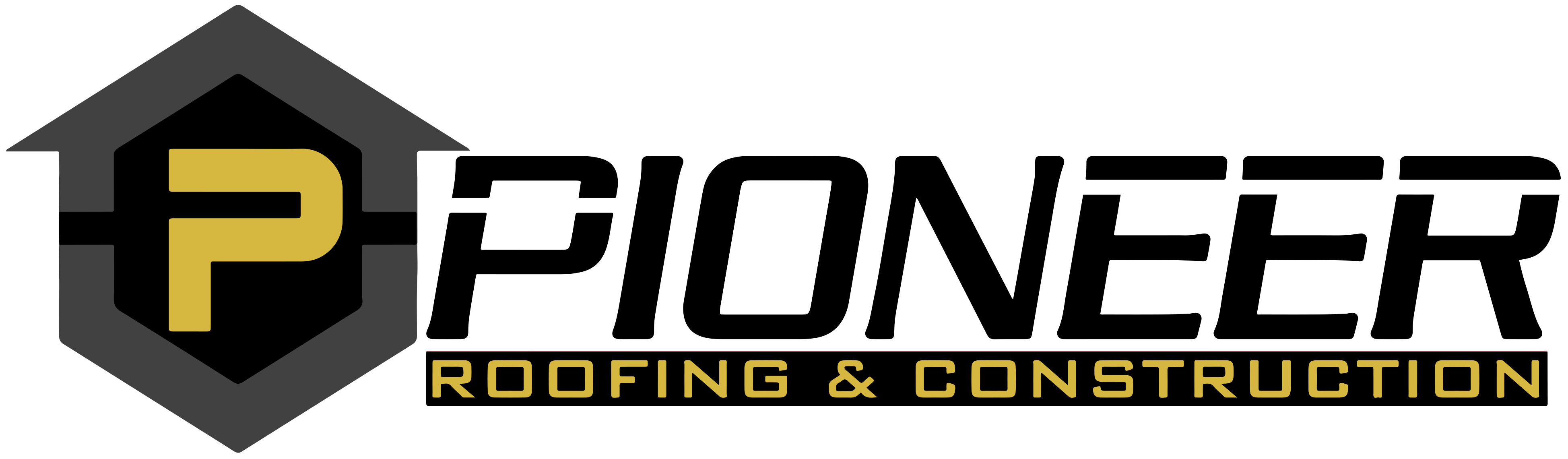 Pioneer Roofing & Construction Logo