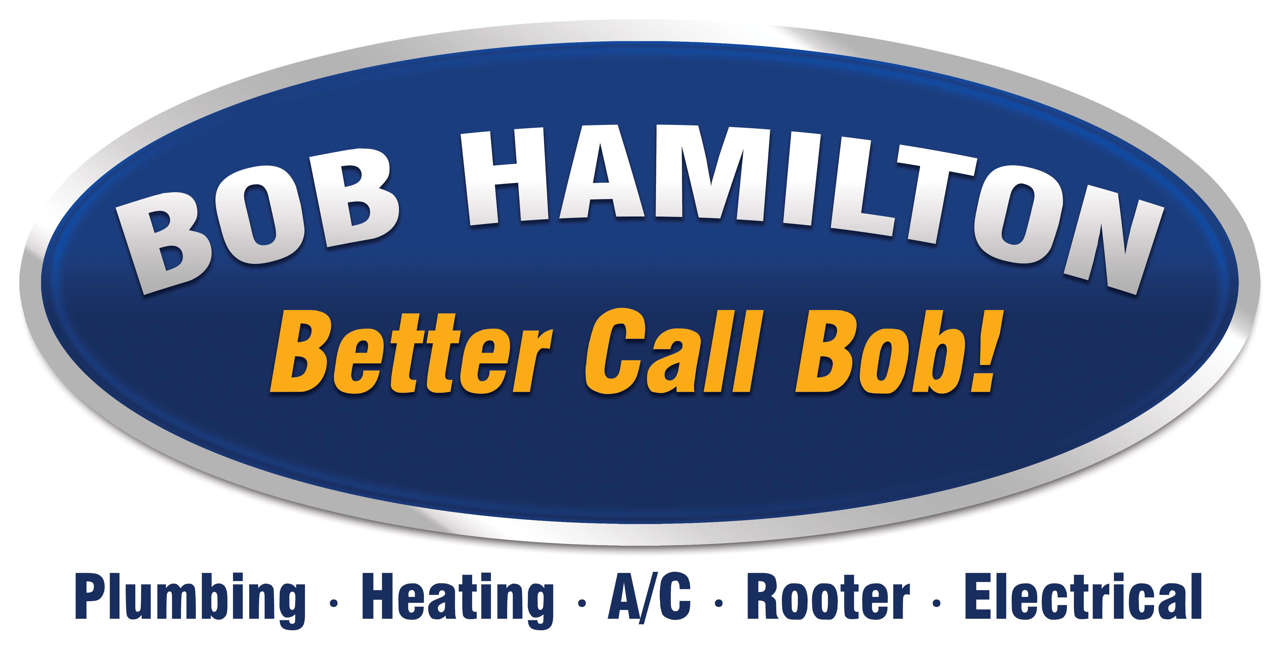 Bob Hamilton Plumbing Heating AVC & Rooter Logo