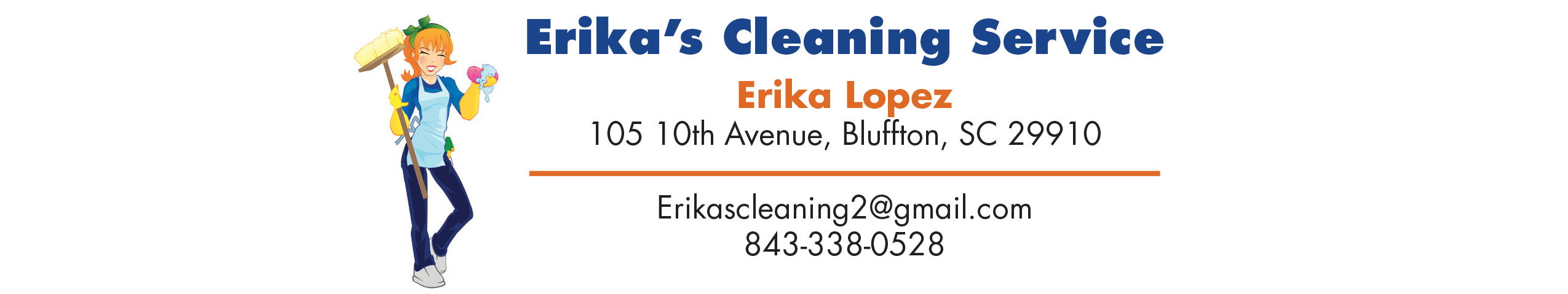 Erika's Cleaning Service, LLC Logo