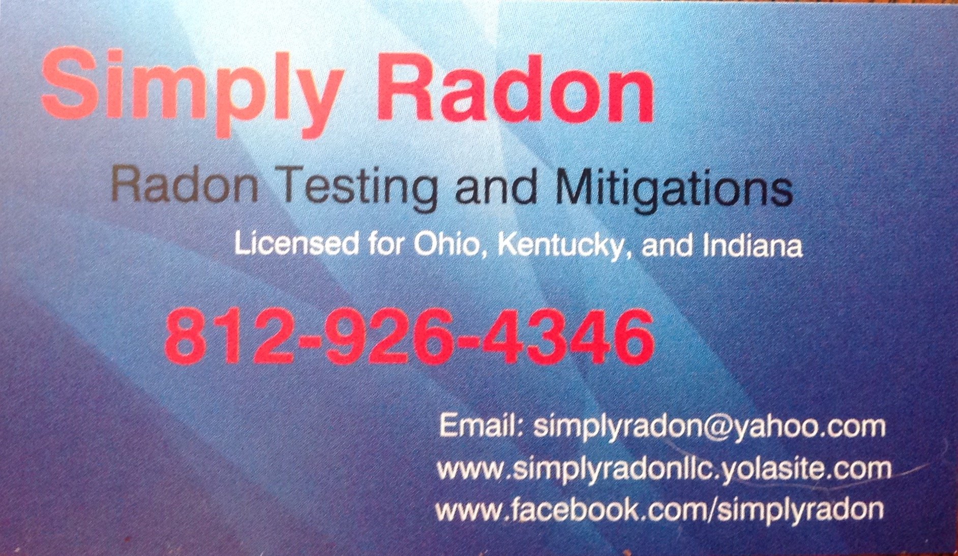 Simply Radon, LLC Logo