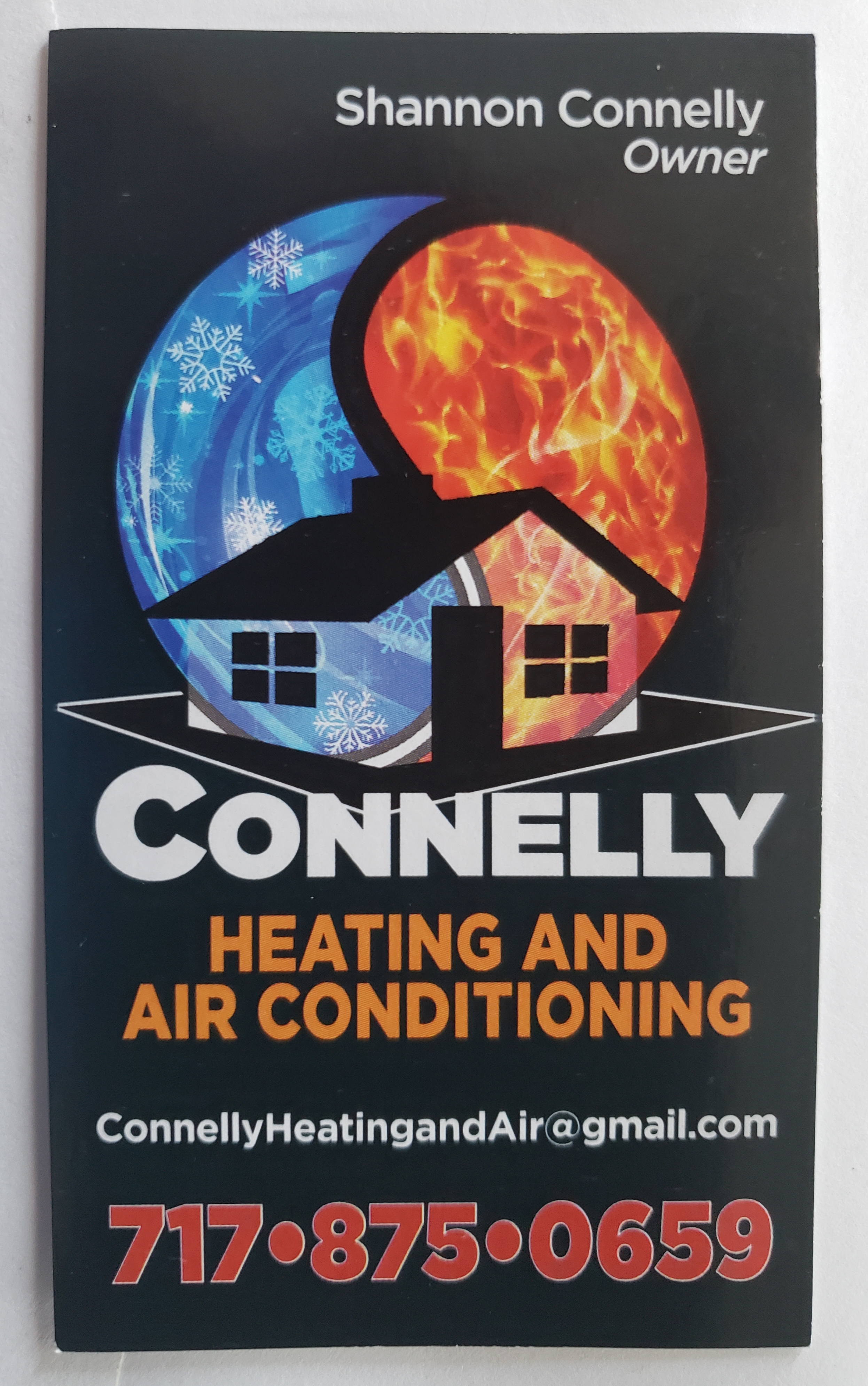 Connelly Heating and Air Conditioning Logo