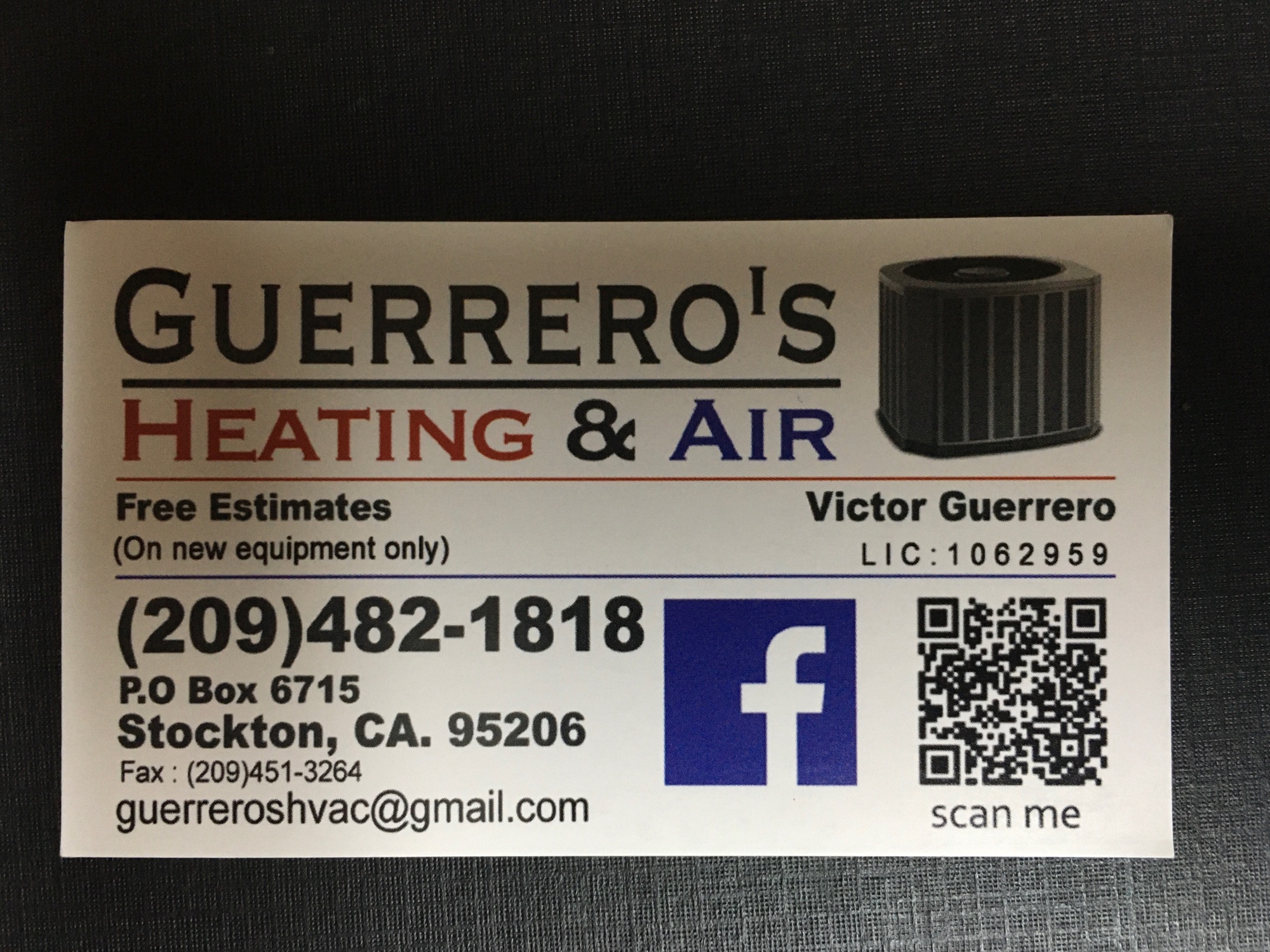 Guerrero's Heating & Air Conditioning Logo