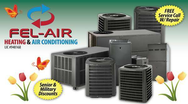 Fel-Air Heating A /C Logo