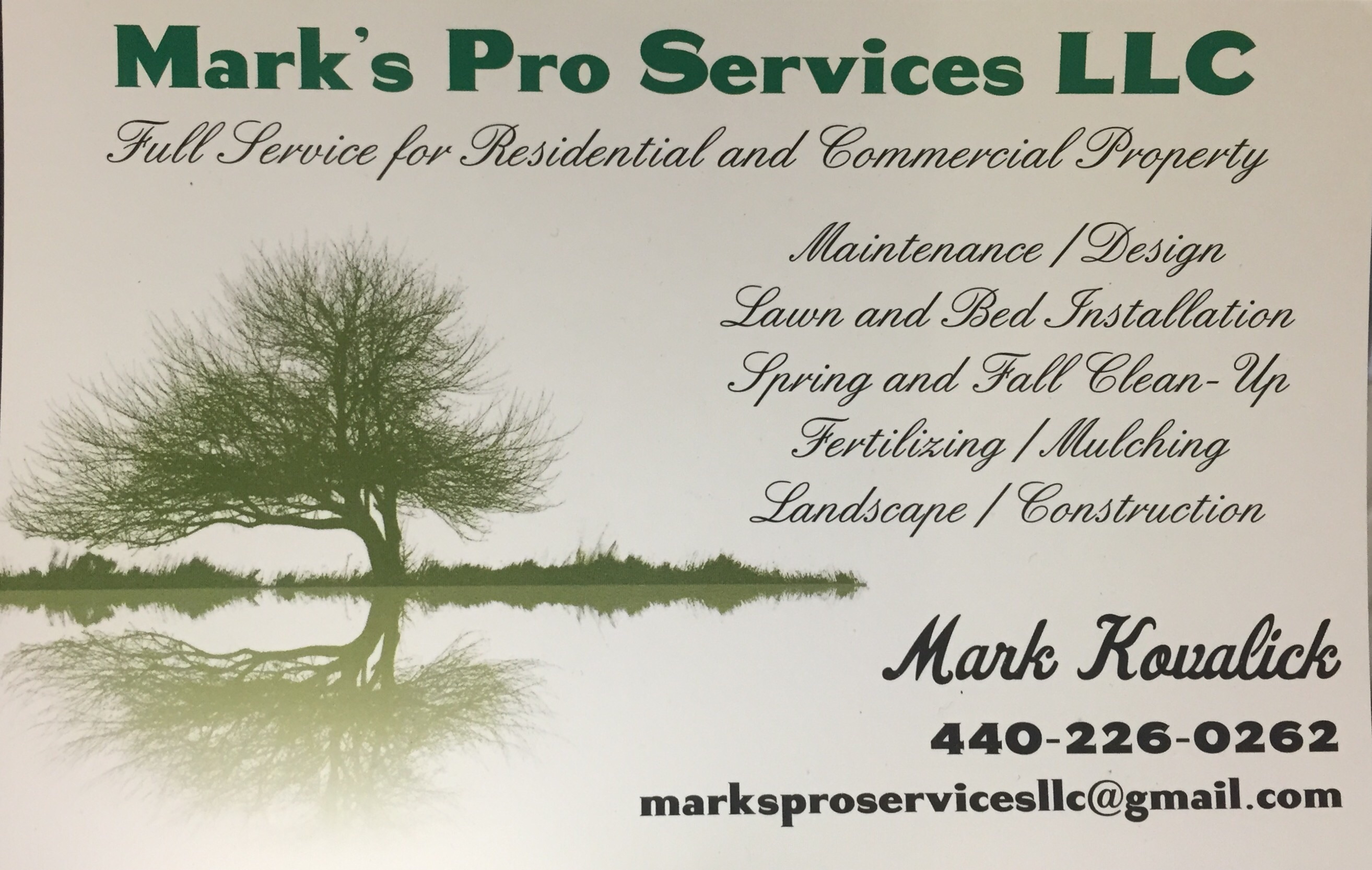 Mark's Pro Services, LLC Logo