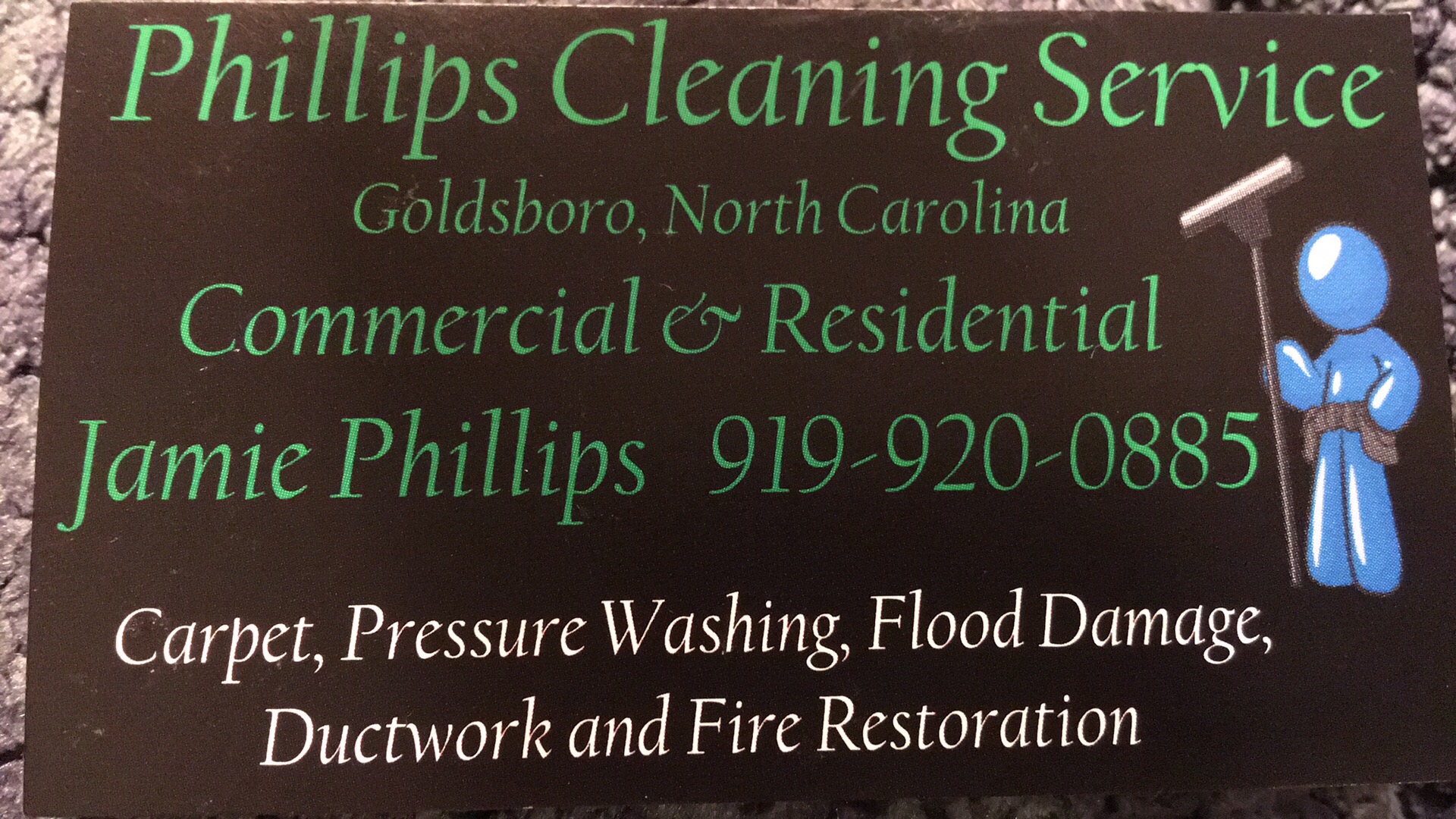 Phillips Cleaning Service Logo
