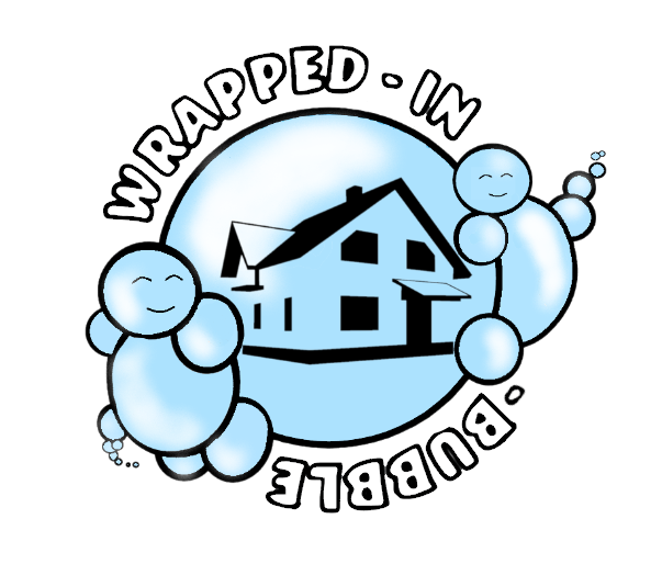 Wrapped In Bubble Logo
