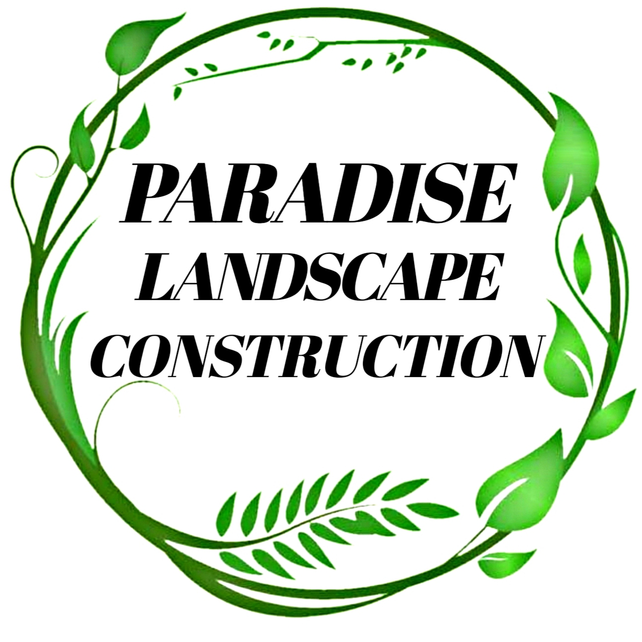 Paradise Landscape Construction, LLC Logo