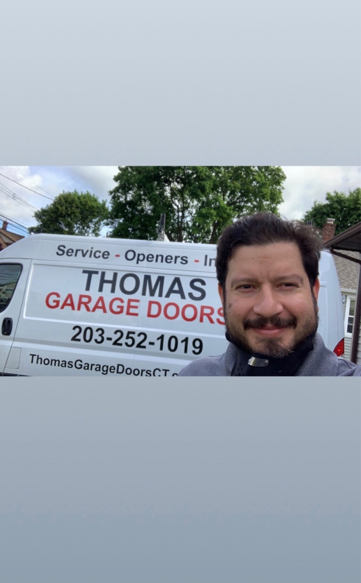 Thomas Garage Doors Logo