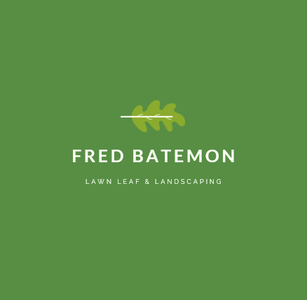 Fred Batemon Lawn Leaf & Landscaping Logo