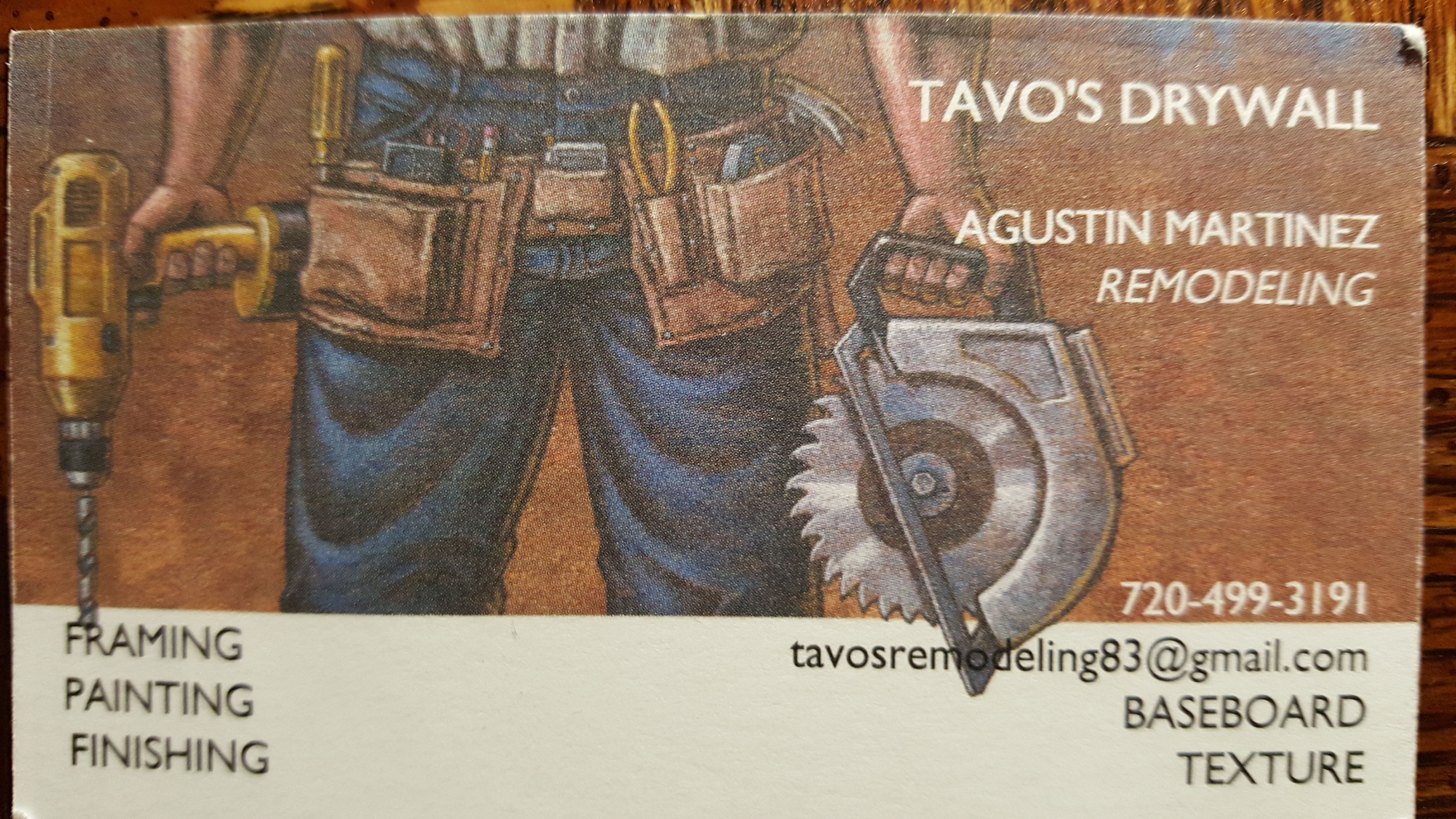 Tavo's Remodeling Logo
