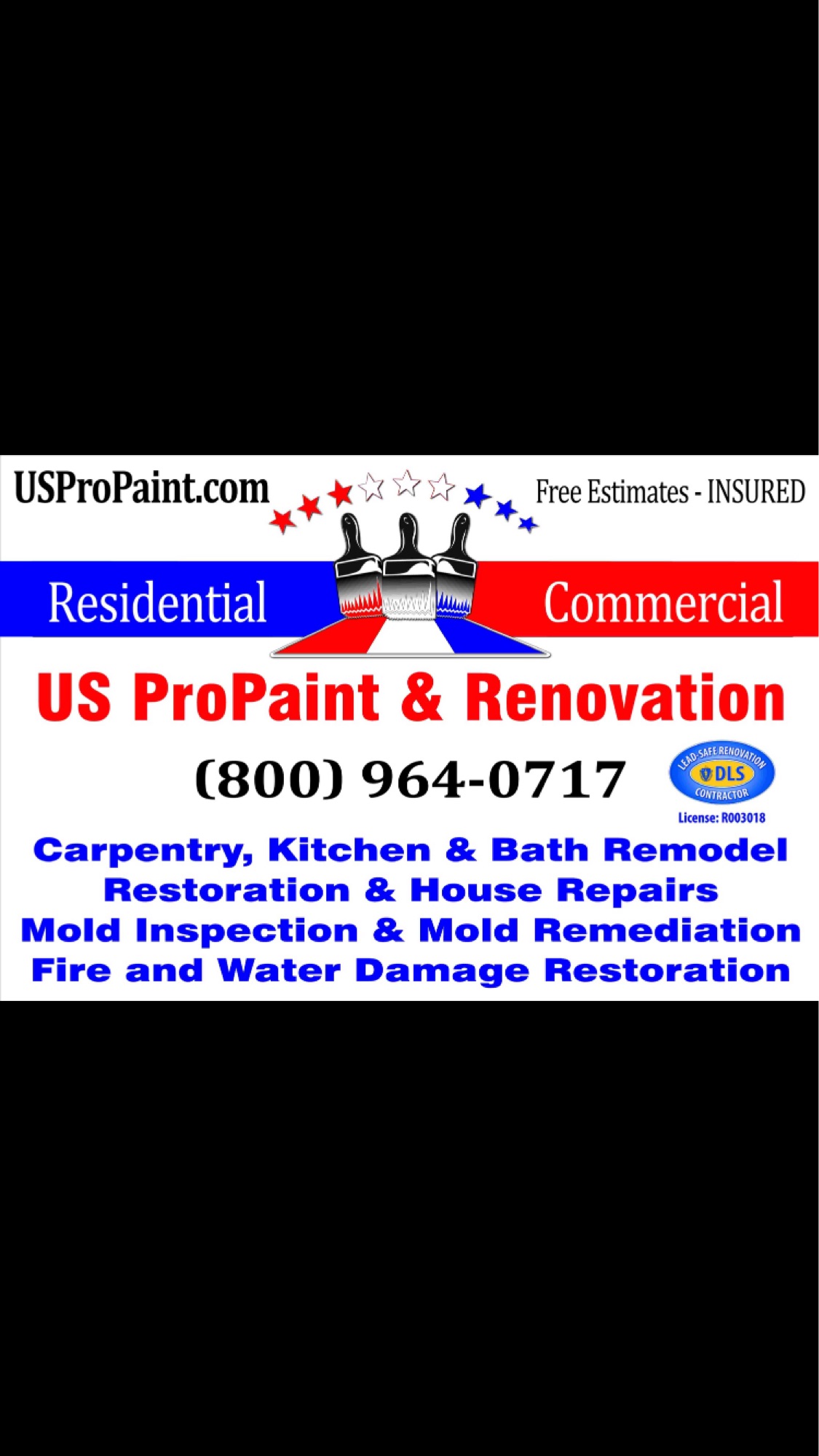 US ProPaint and Renovation, Inc. Logo