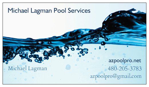 Michael Lagman Pool Services Logo