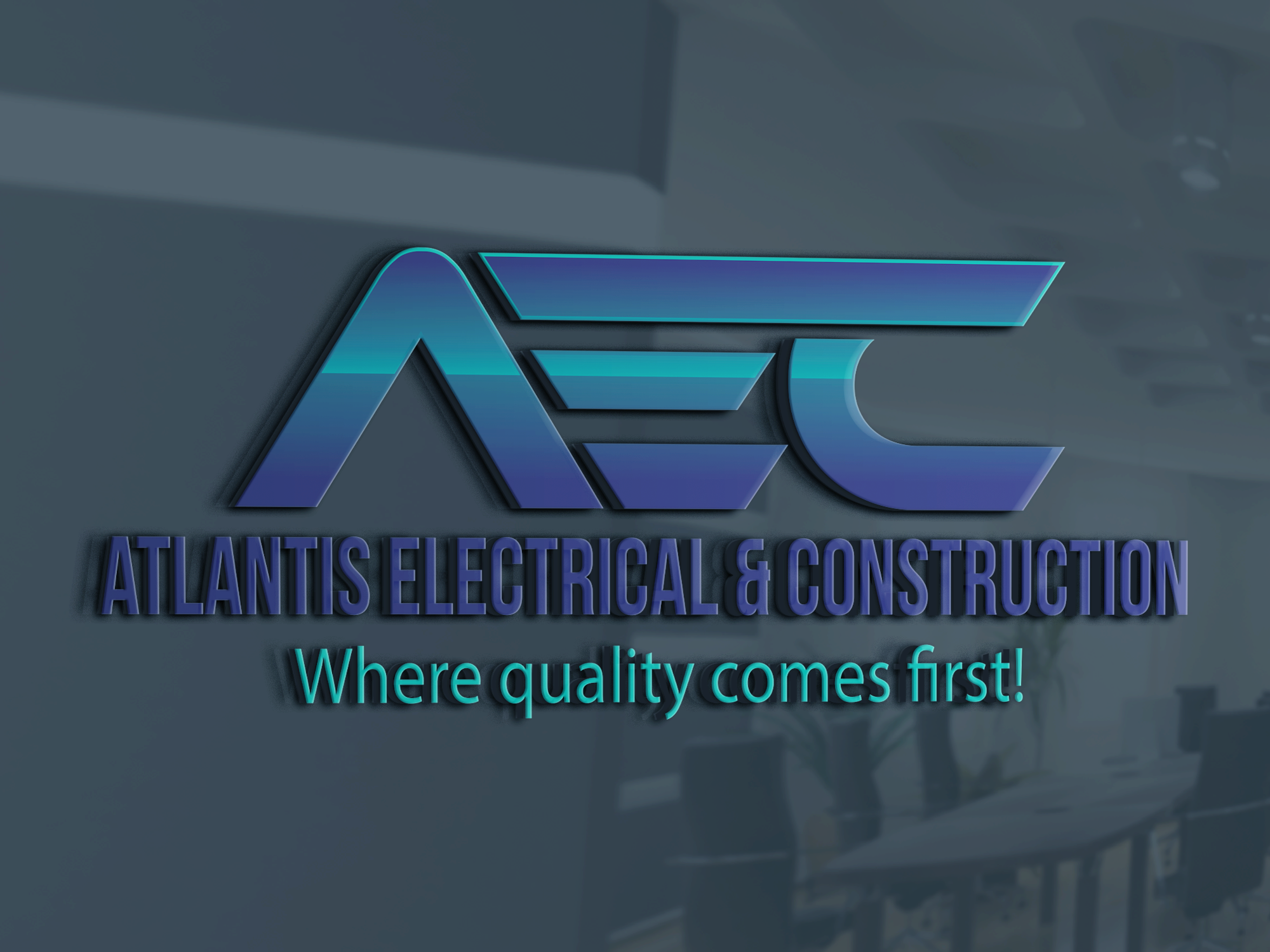 Atlantis Electrical & Construction Logo