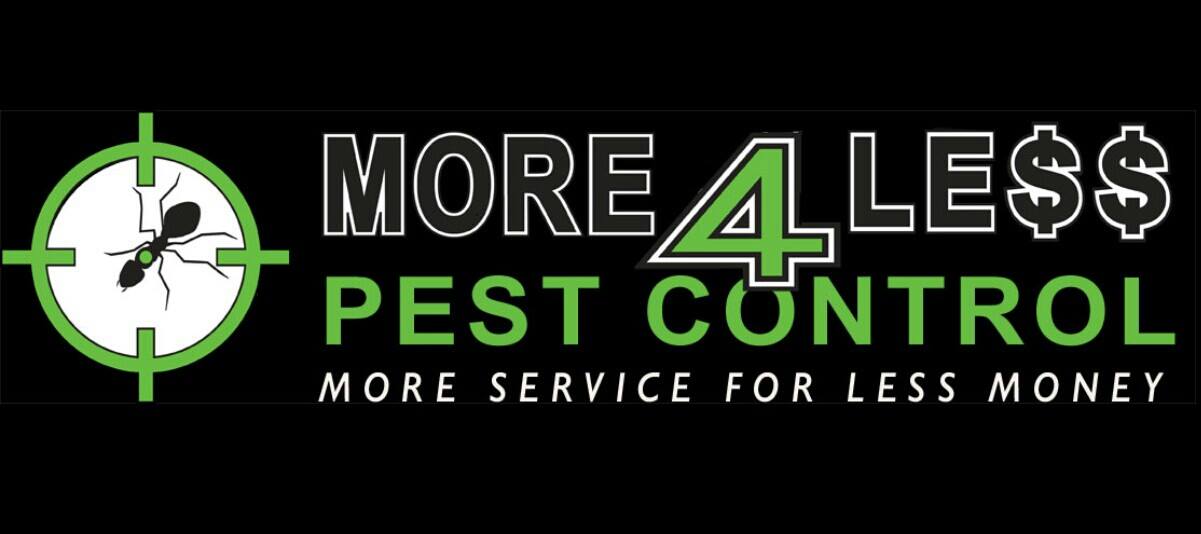 More 4 Less Pest Control Logo