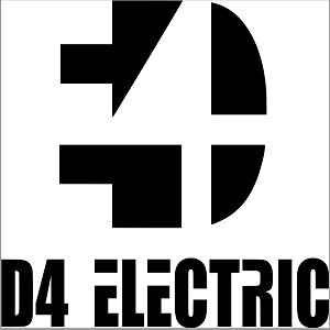 D 4 Electric, Inc. Logo