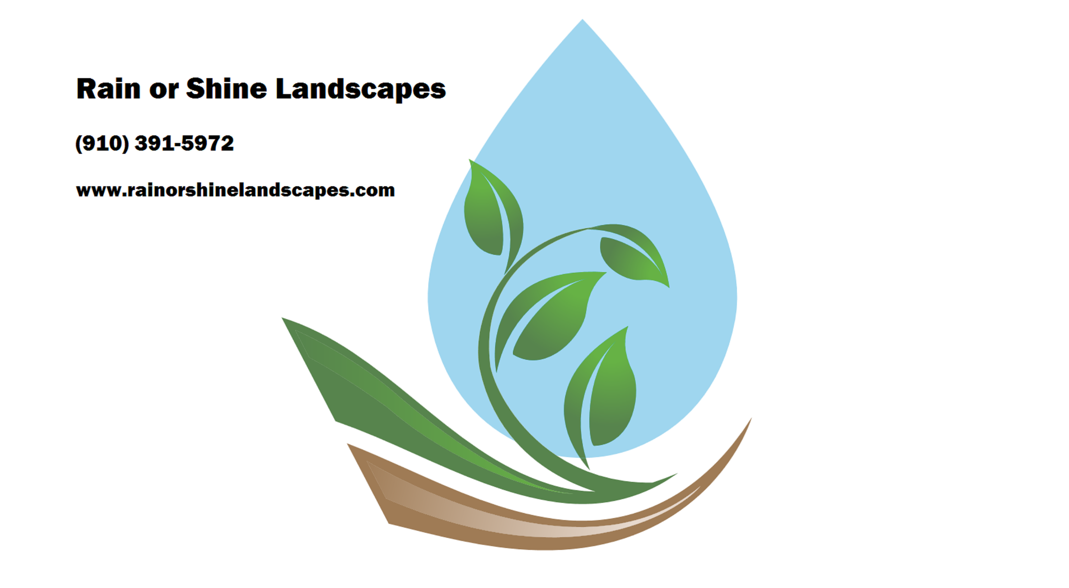 Rain or Shine Landscapes, Inc. Logo