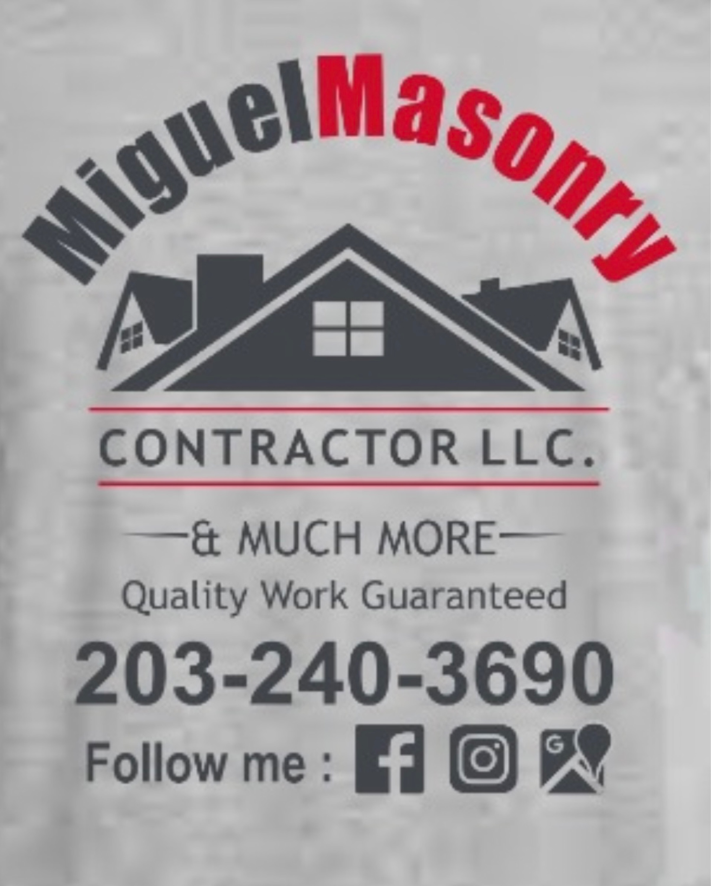 Miguel Masonry Contractor, LLC Logo