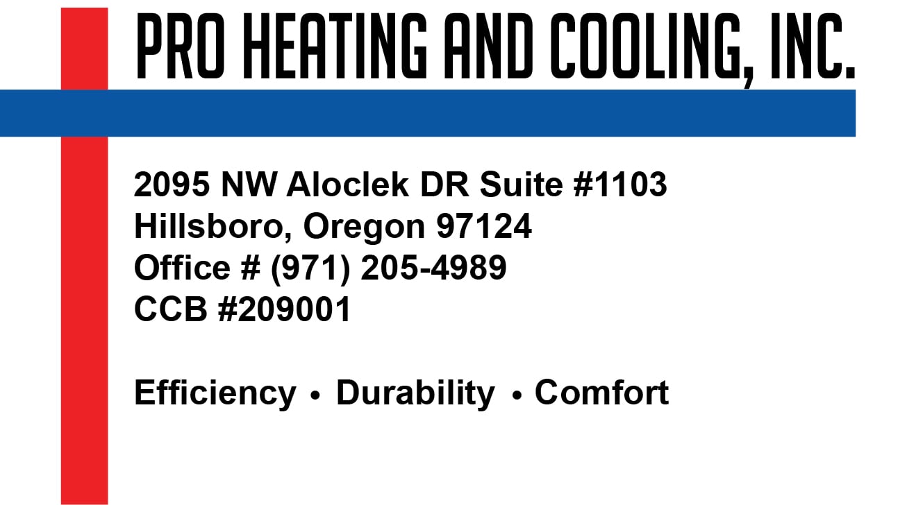 Pro Heating and Cooling, Inc. Logo