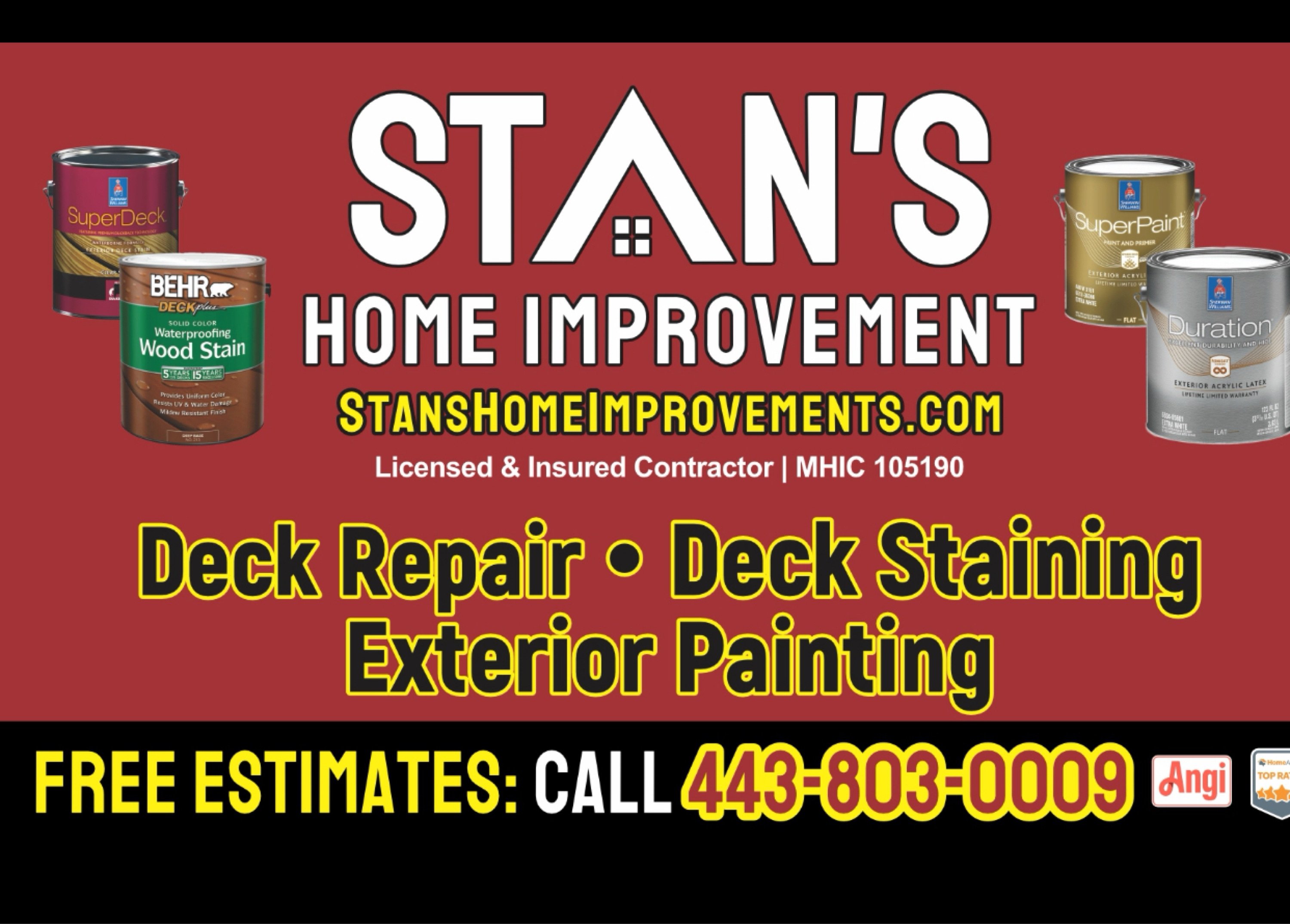 Stans Home Improvements Logo