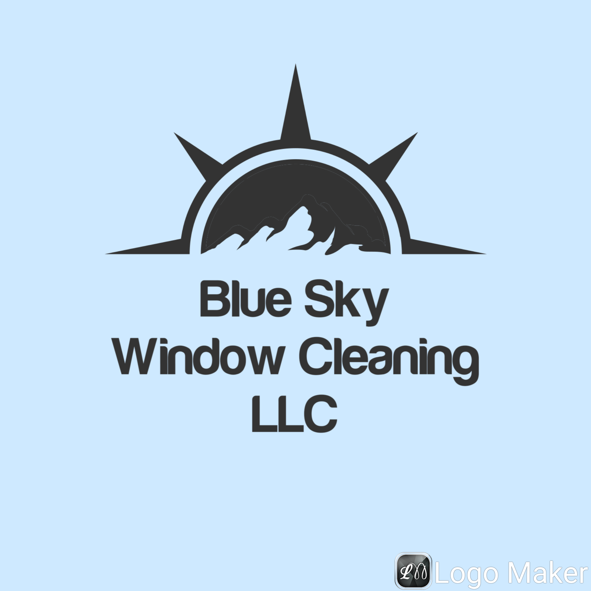 Blue Sky Window Cleaning, LLC Logo