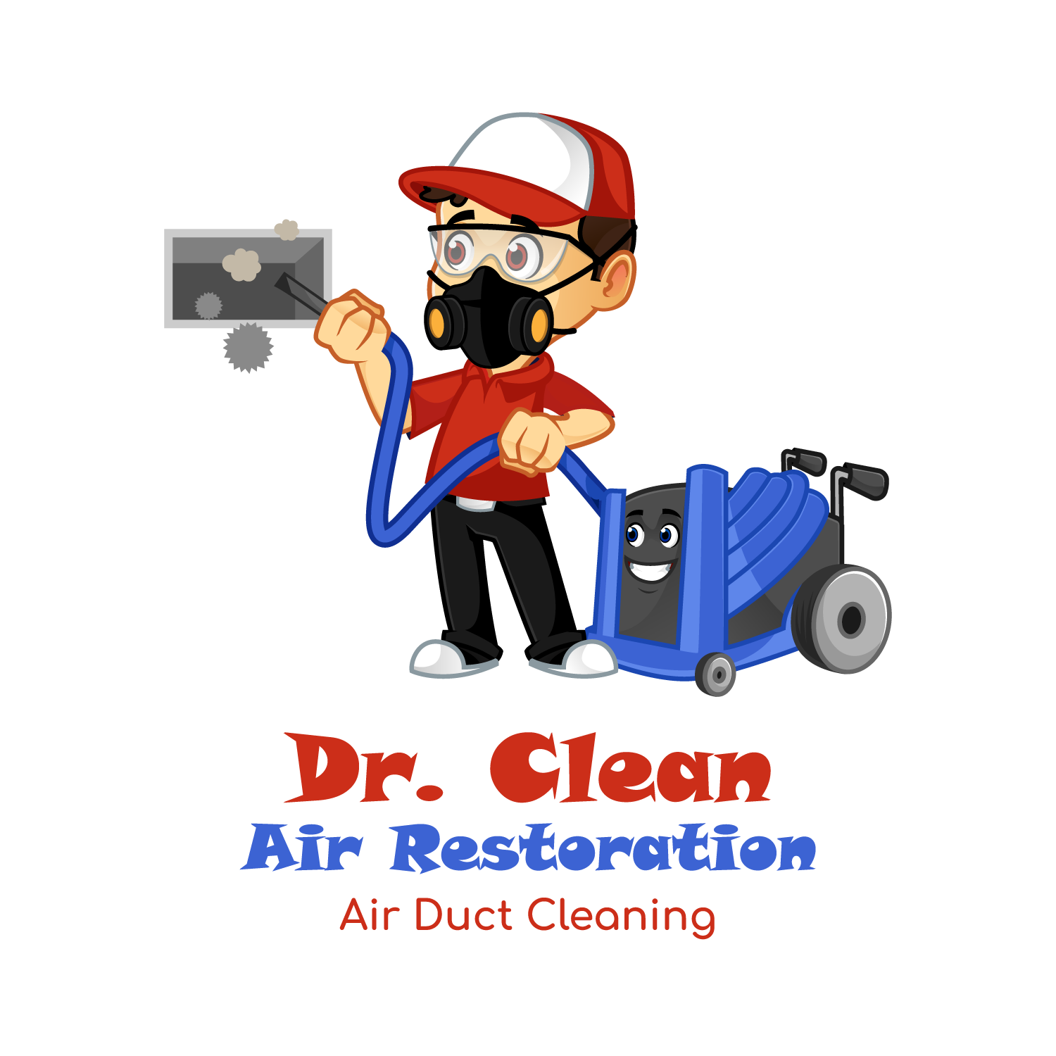 Dr. Clean-Air Restoration Logo