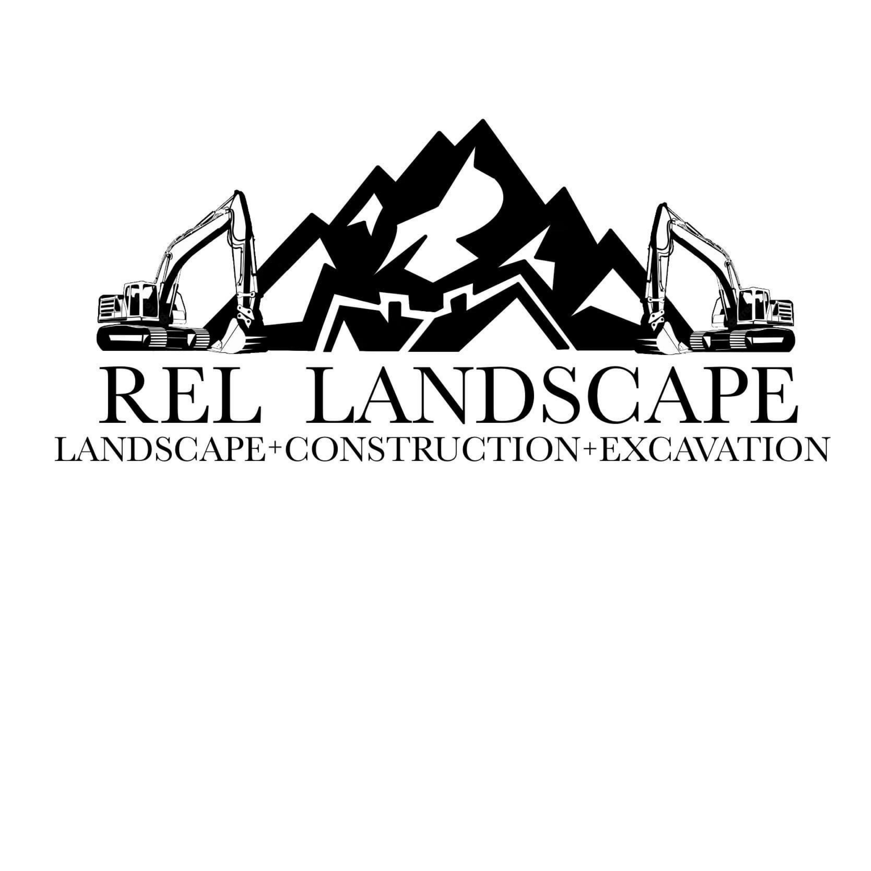 REL Landscape Construction LLC Logo