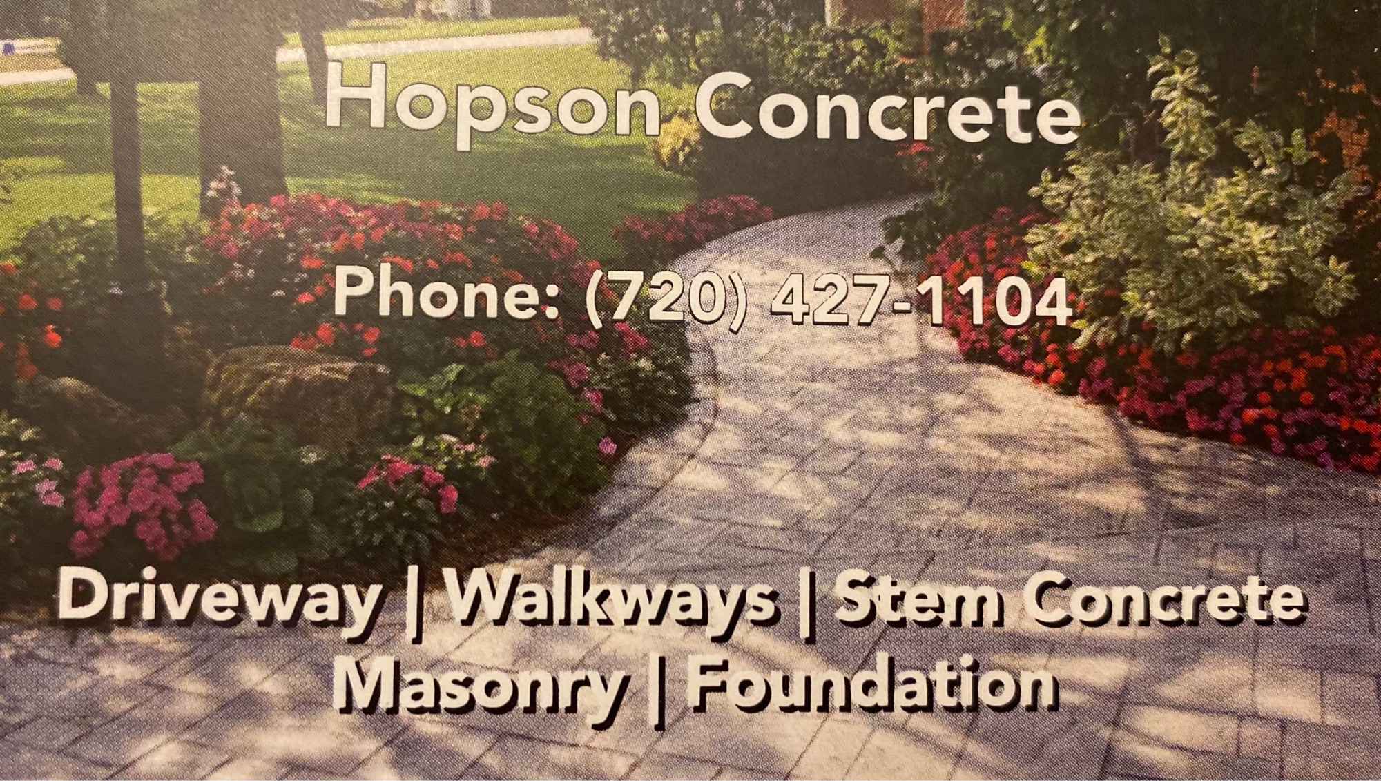 Hopson Concrete Logo