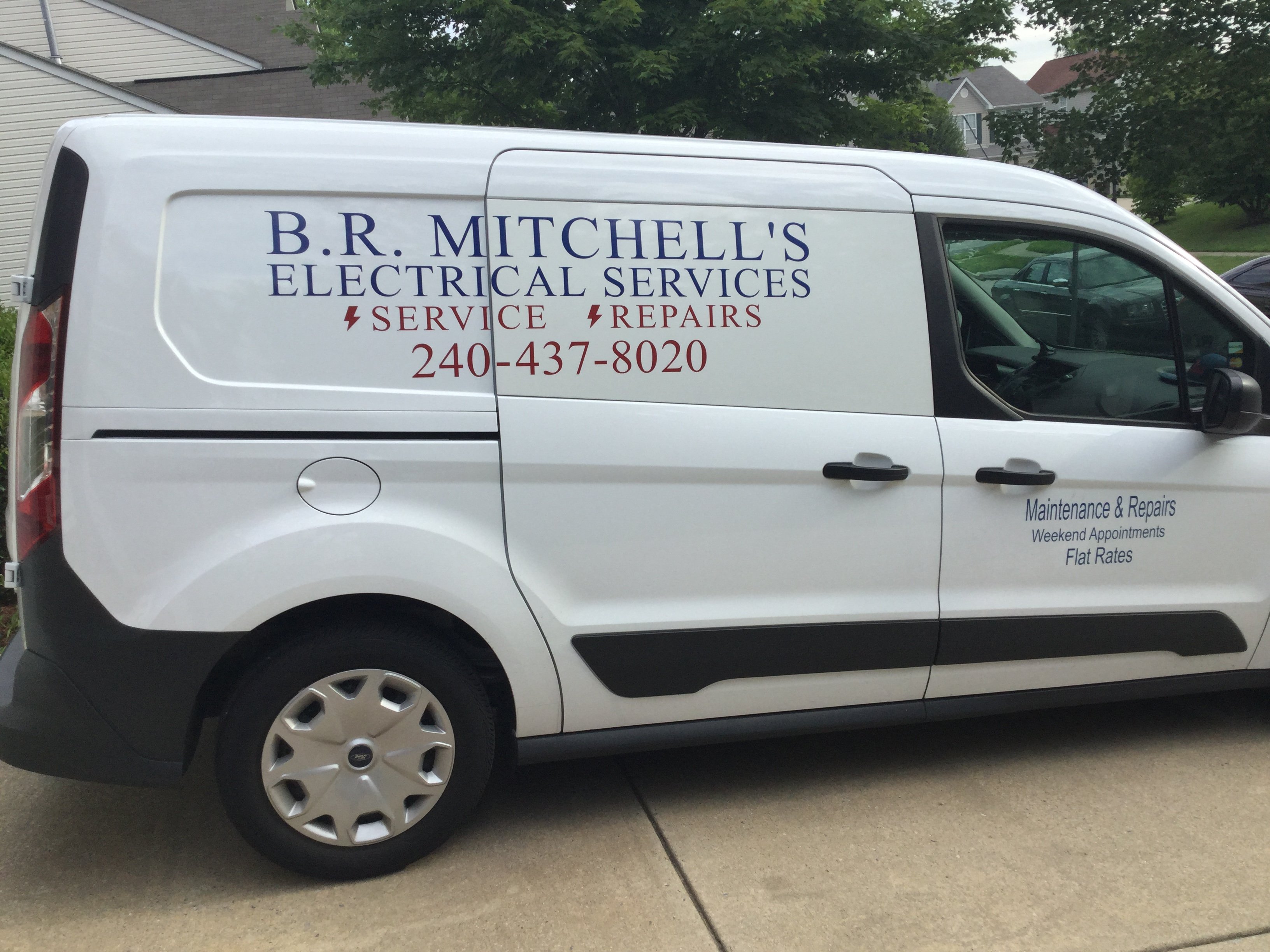 BR Mitchells Electrical Services Logo