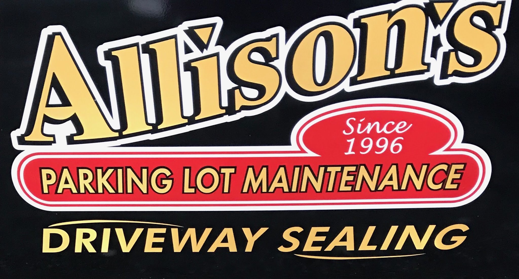 Allison's Parking Lot Maintenance Logo