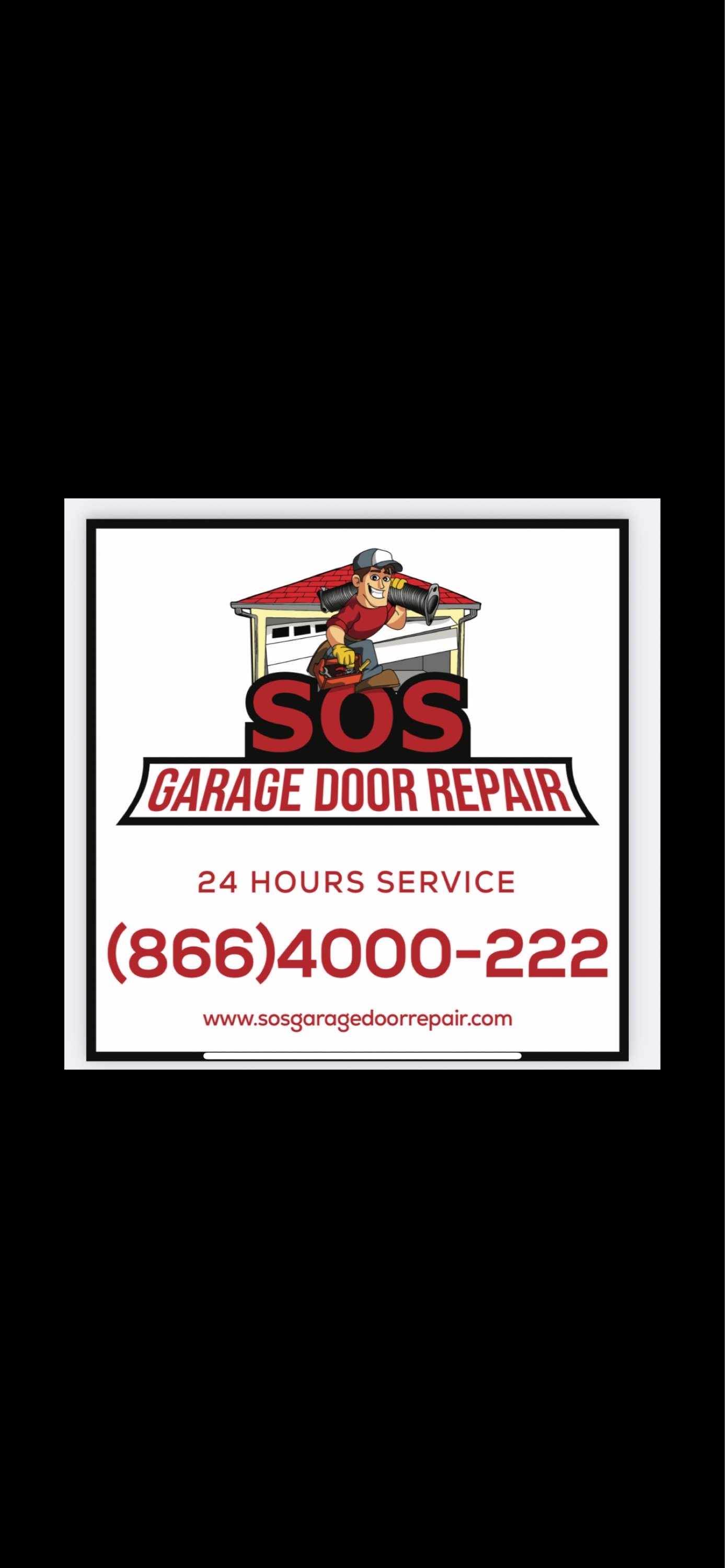 SOS Garage Door Repair, Inc. Logo
