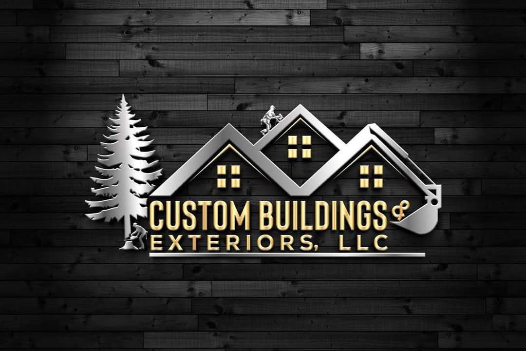 Custom Buildings and Exteriors Logo