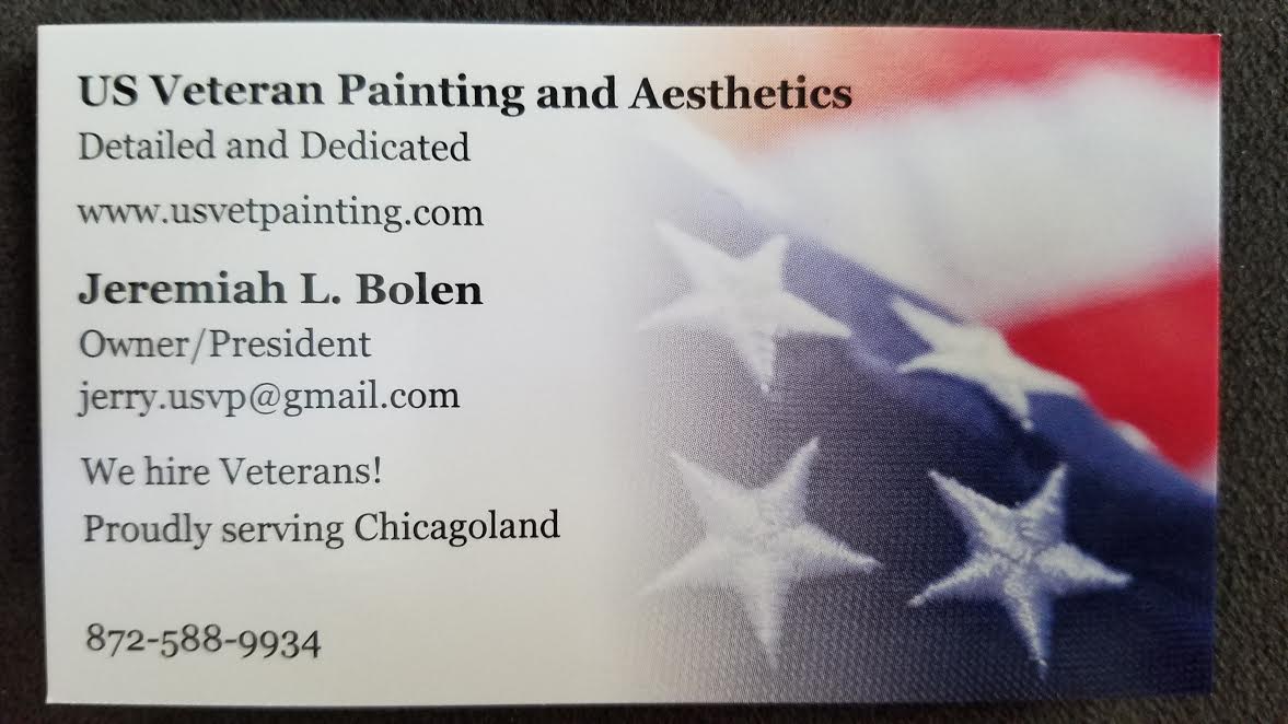 US Veteran Painting & Aesthetics Logo