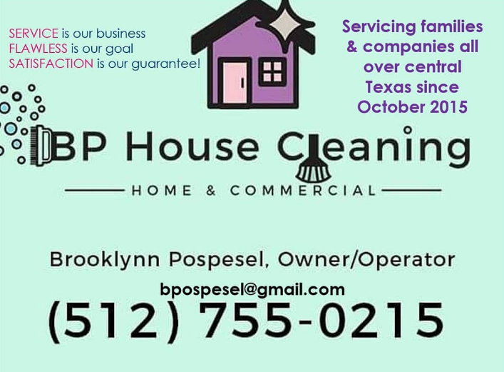BP House Cleaning Logo