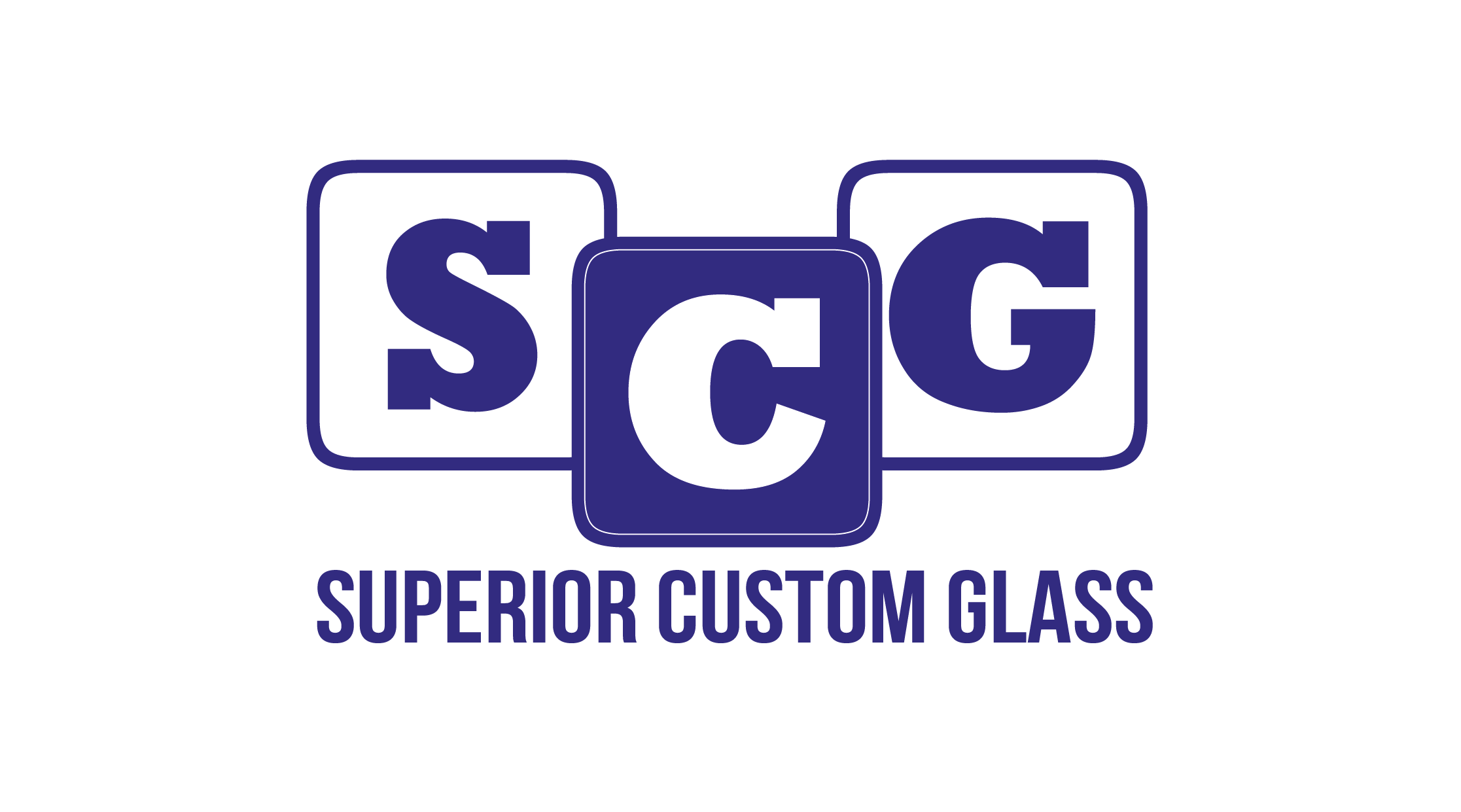 Superior Custom Glass Logo