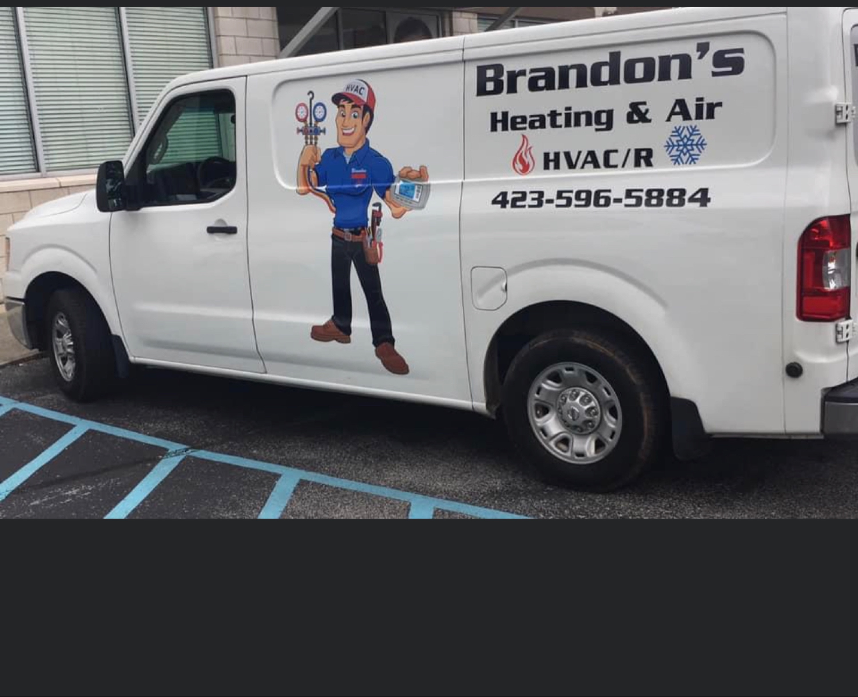 Brandon's Heating and Air Conditioning Logo